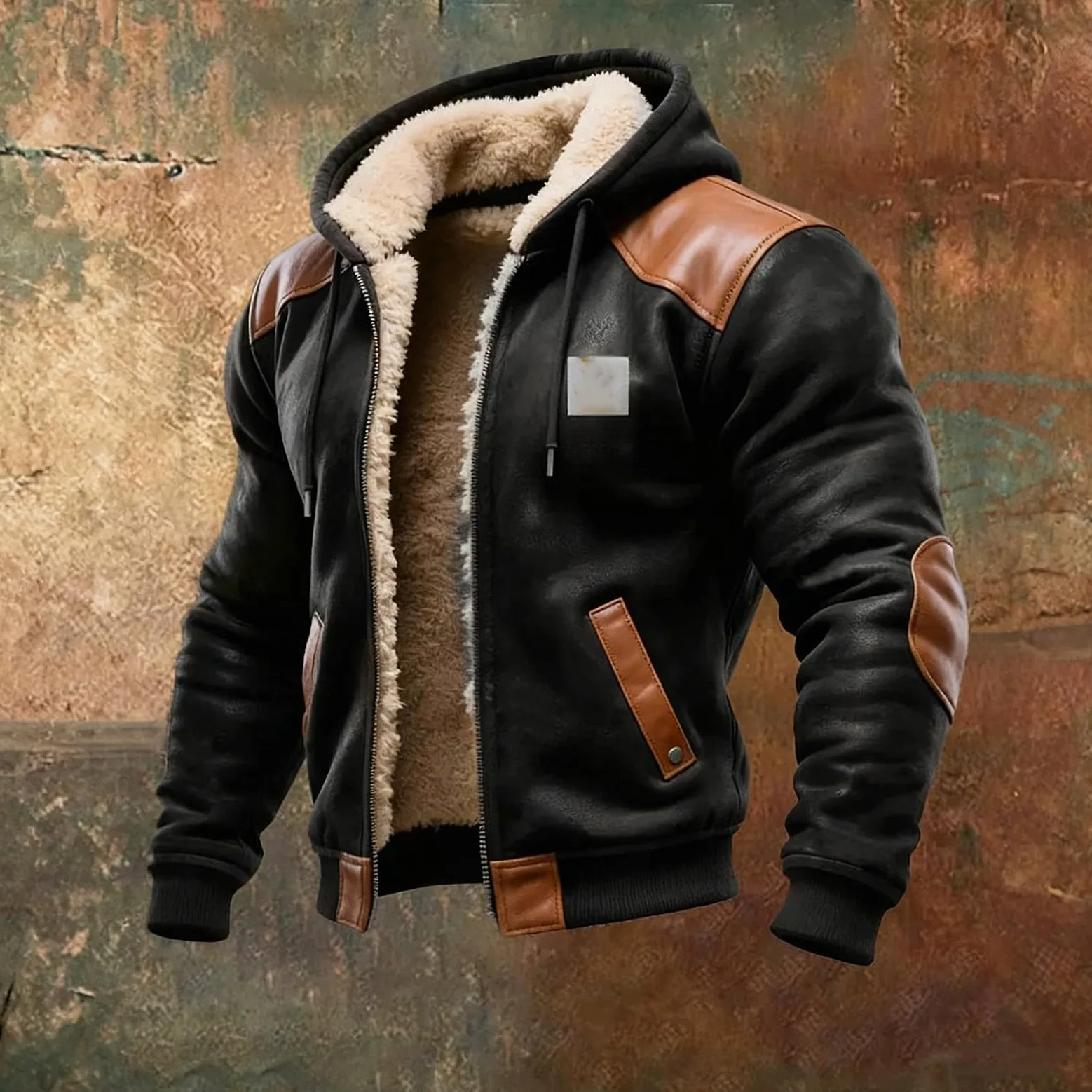 Generisch Chubasquero para hombre, impermeable, transpirable, chaqueta funcional a prueba de viento, para exteriores, senderismo, capucha ligera A23