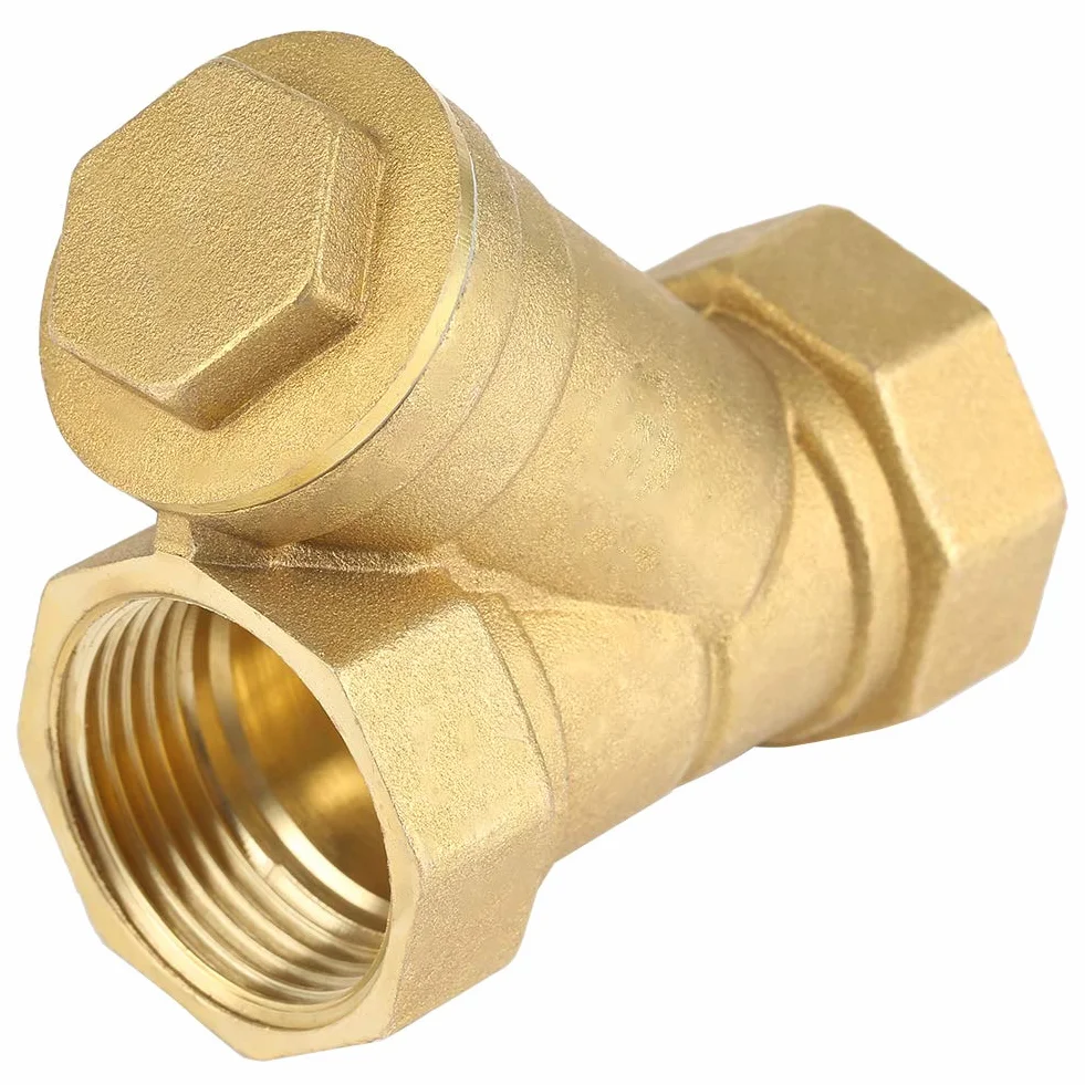 Filtro de Rosca Hembra de 1 Pulgada Latón en Forma de Y BSPP