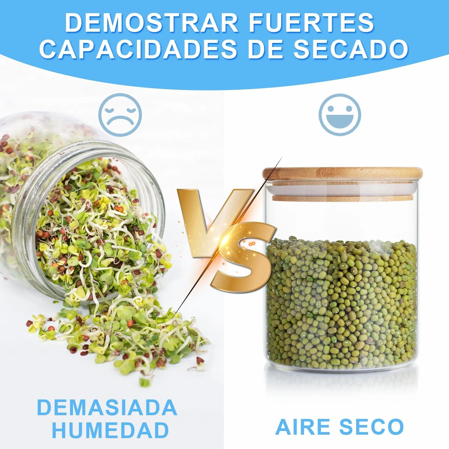Bolsas de Silica Gel 250 uds 1g Antihumedad para Electrónicos Ropa Alimentos