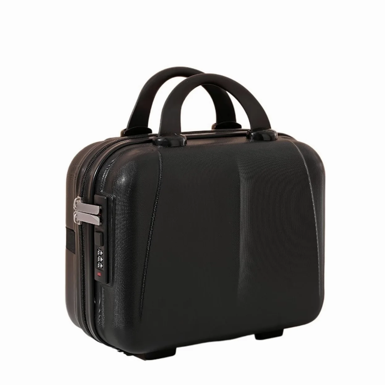 Bolsa Maquillaje Mini Equipaje portátil de Viaje de Carcasa Dura, Almacenamiento de artículos de tocador, Bolsa de cosméticos, Bloqueo de contraseña for Proteger cosméticos