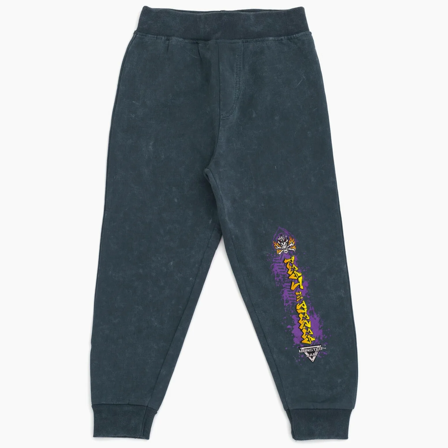 Monster Jam Sudadera de forro polar y pantalones de chándal, conjunto de ropa para niños pequeños a niños grandes, Grab Digger