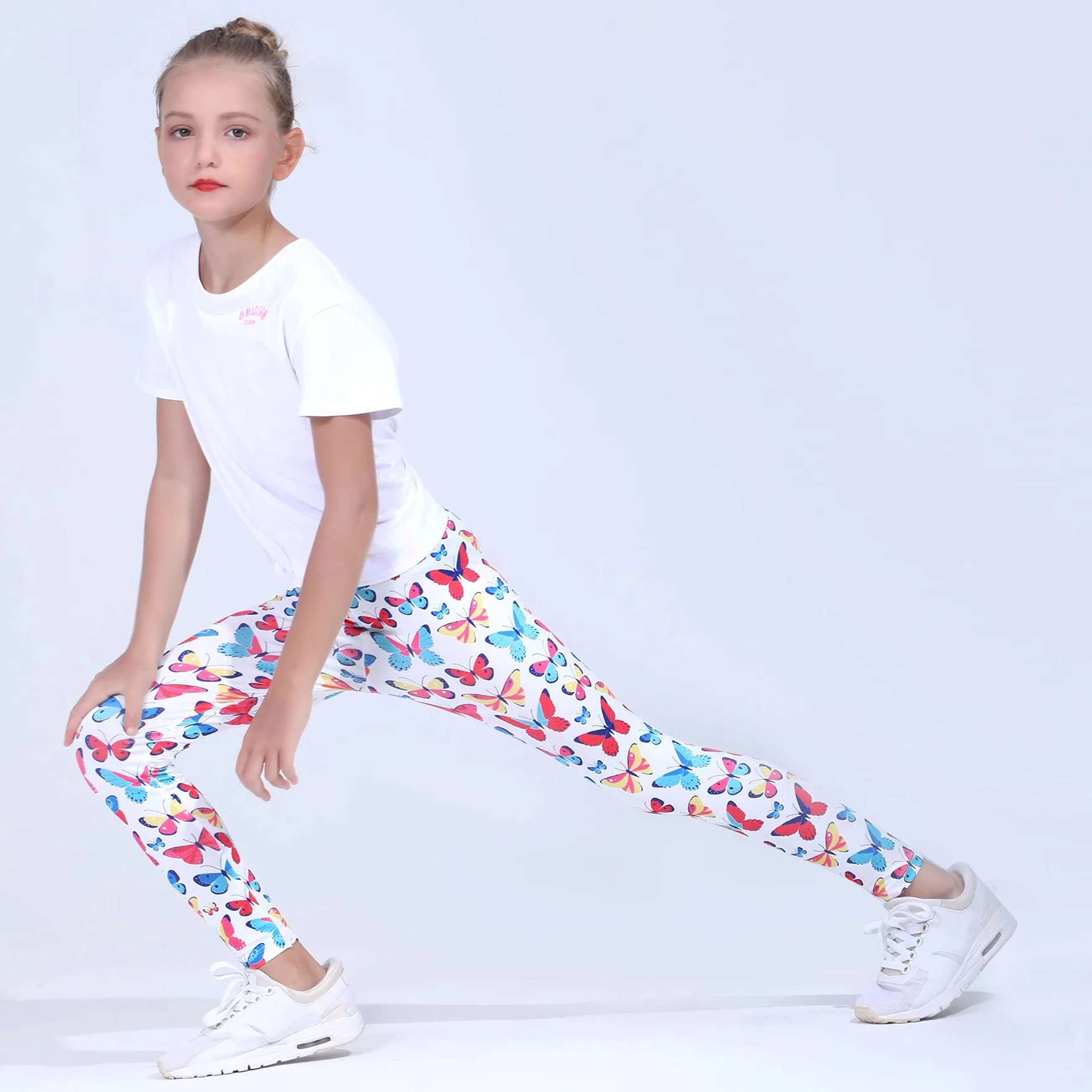 Quedoris - Leggings de Yoga para niña (3 a 13 años)