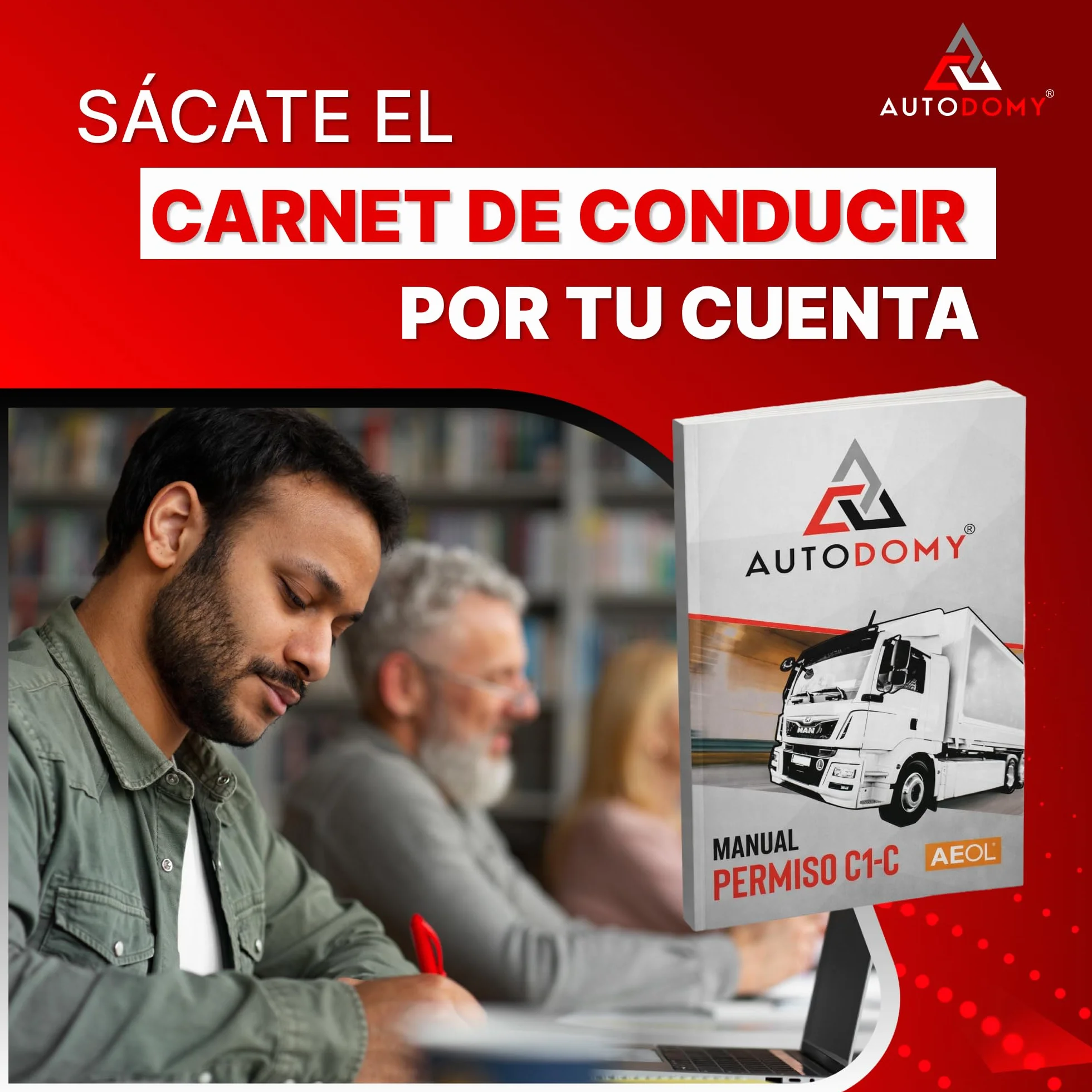 Autodomy AEOL Manual Permiso C-C1 Camión Teórica Común 2026