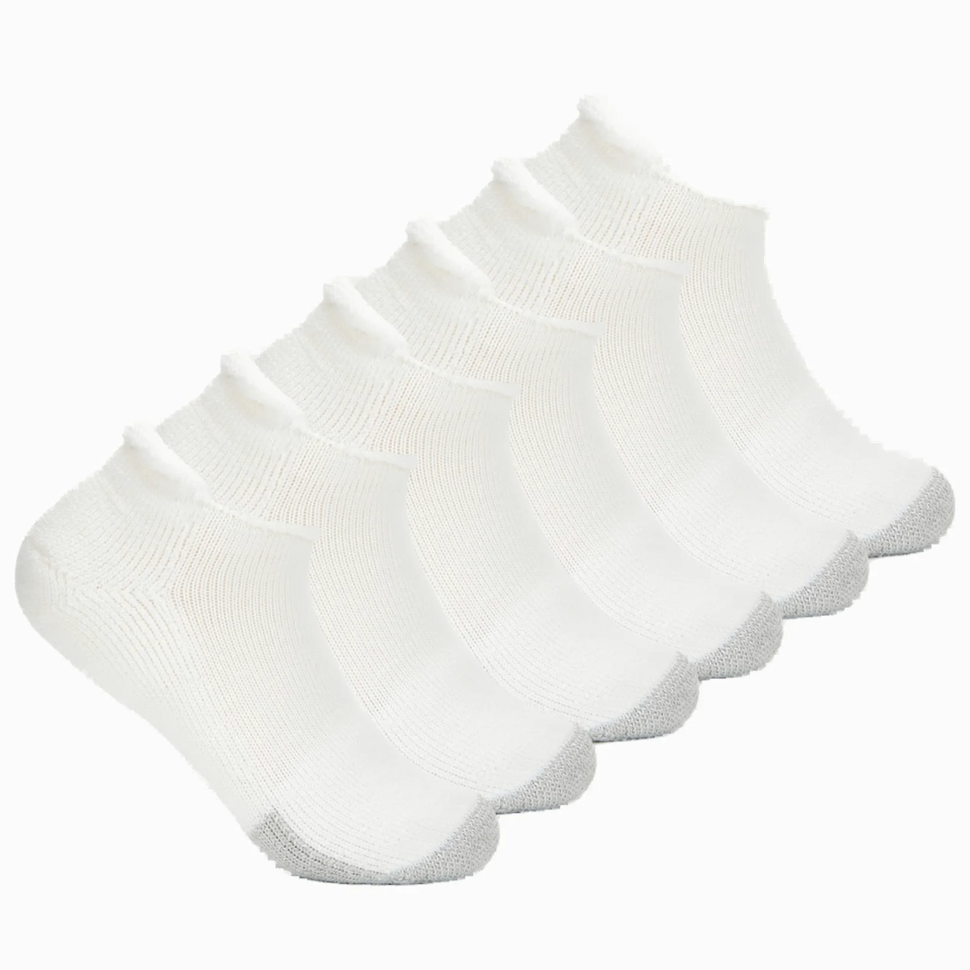 Thorlos J MAX Cushion Rolltop Running Socks Calcetines (Pack de 6) Unisex Adulto