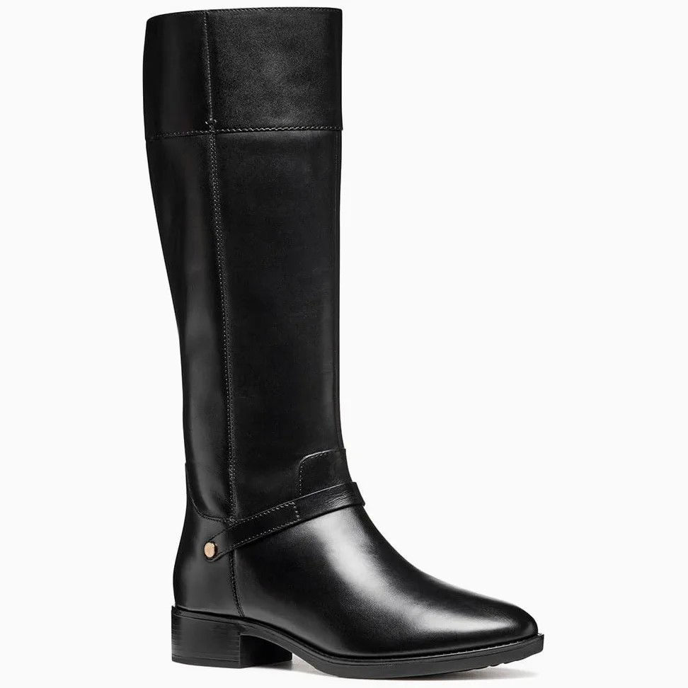 Geox D Felicity, Botas Altas hasta la Rodilla Mujer
