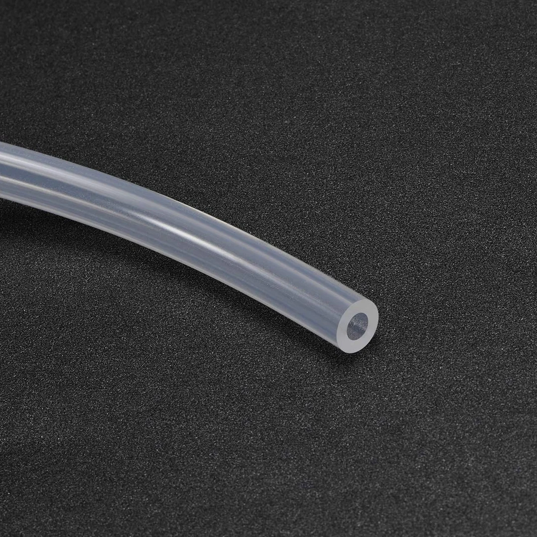 sourcing map Silicona Tubo 4.8mm ID x 8mm OD 5M Flexible Manguera Agua Aire para Bomba