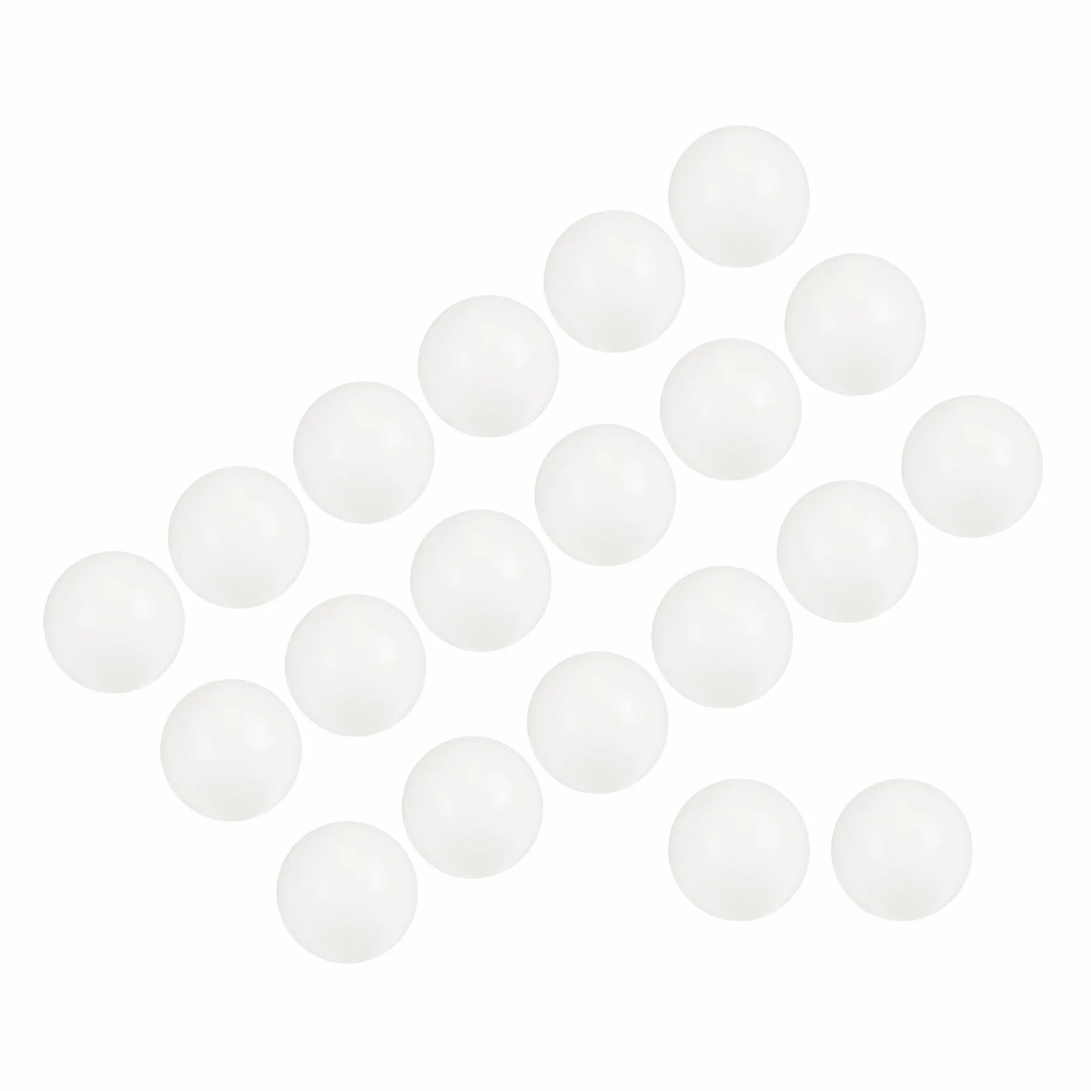 Bolas de Precisión PA Nylon 10mm para Rodamientos y Válvulas, Sólidas