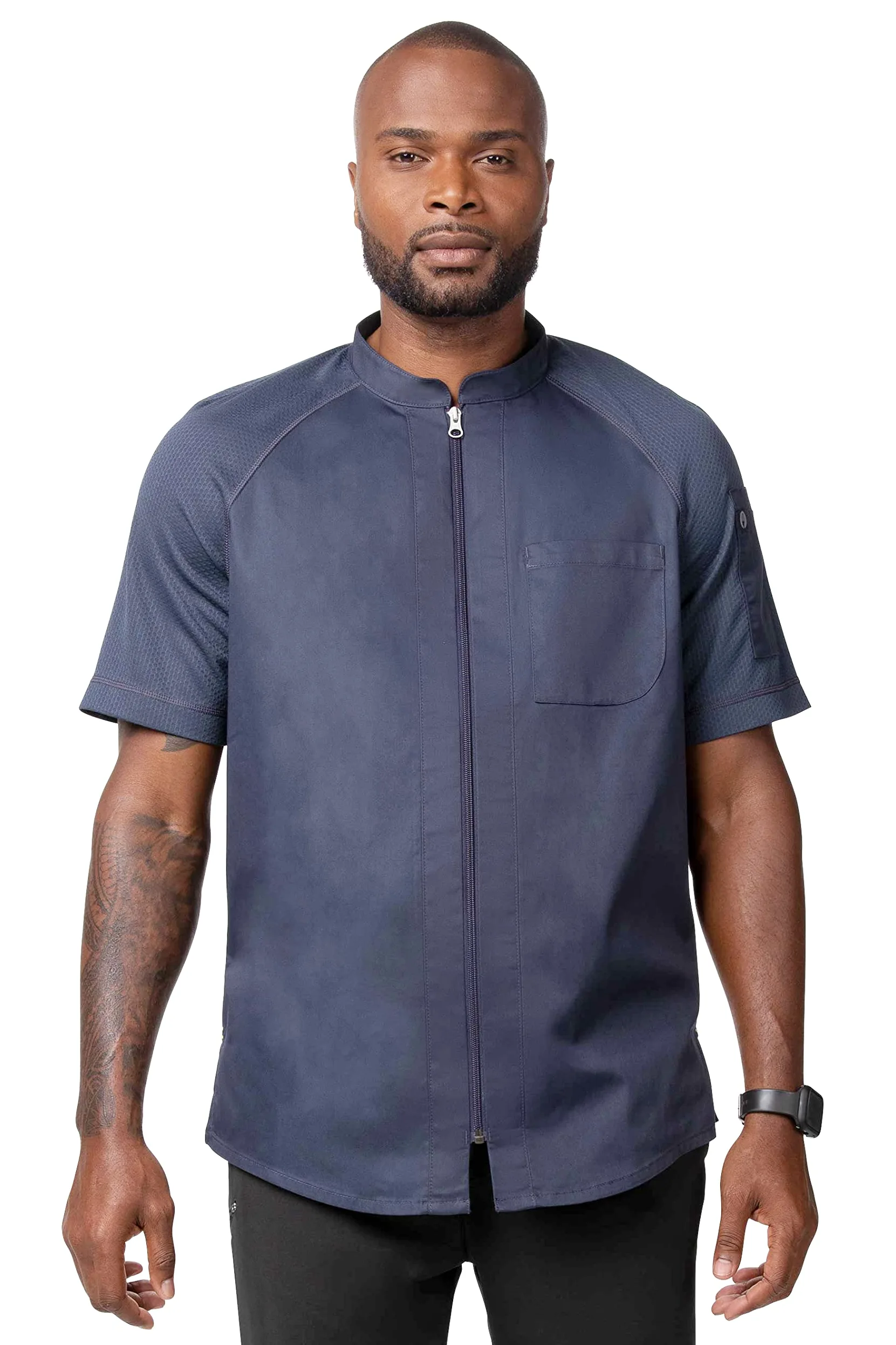Chef Works Arcadia - Abrigo de Cocina Arcadia - Abrigo de cocina Hombre (Pack de 1)