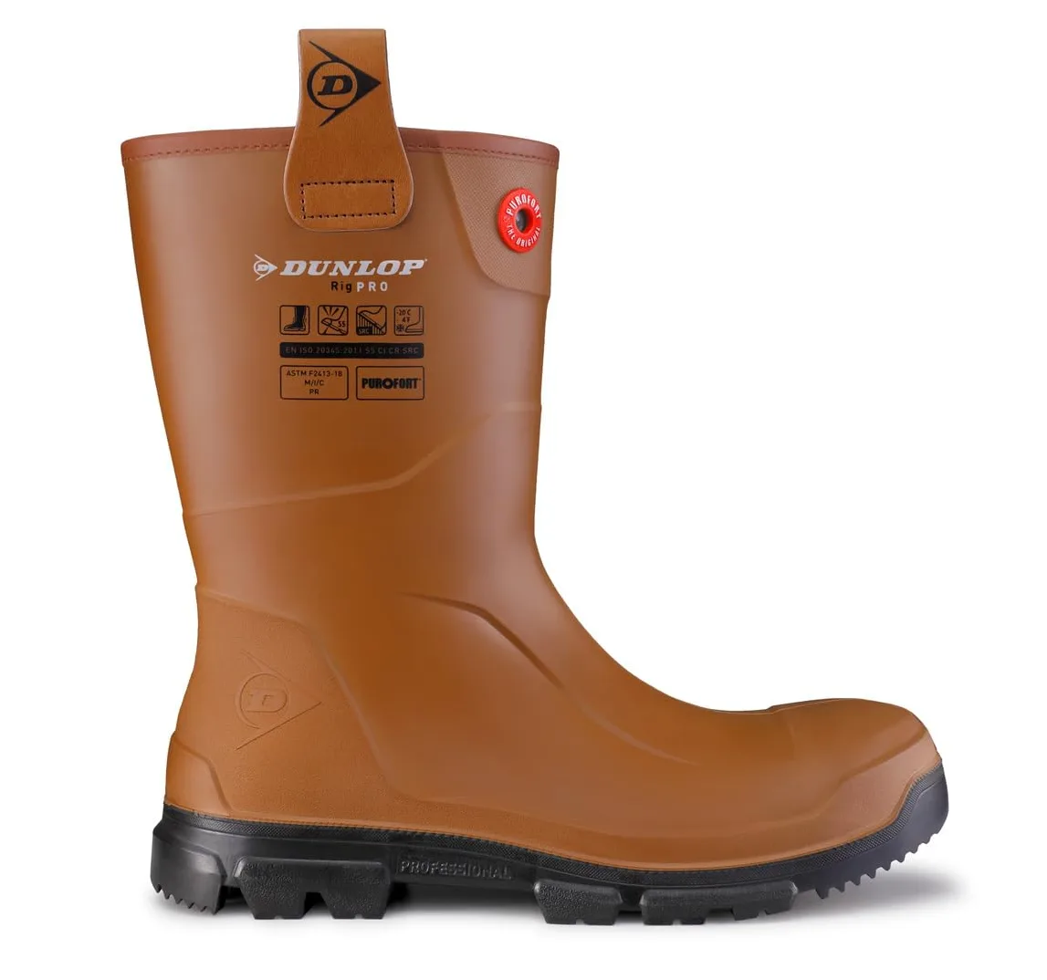 DUNLOP Protective Footwear, Purofort RigPRO Full Safety