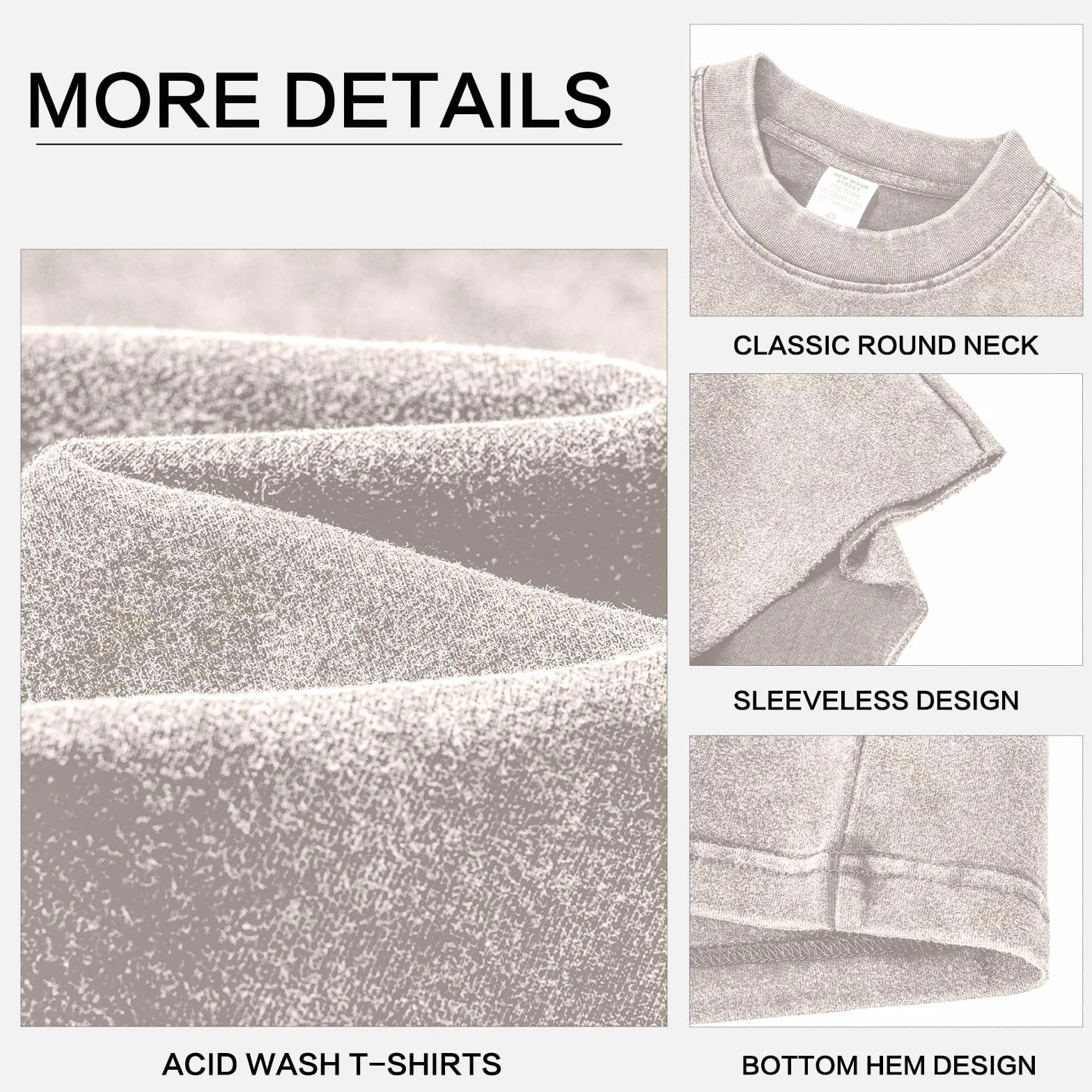 Camiseta sin mangas de algodón para hombre entrenamiento gimnasio