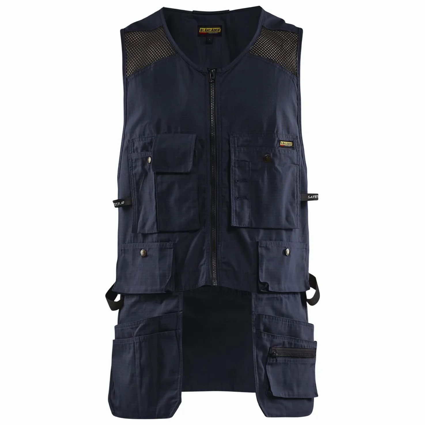 BLÅKLÄDER Ripstop Kangaroo Mesh Work Vest With Utility Pockets ropa exterior de trabajo Hombre
