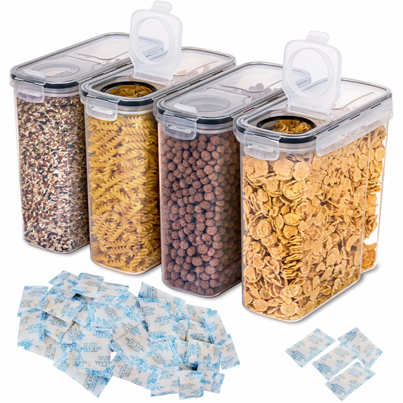 Silica Gel Bolsitas 10×10g Paquete Antihumedad Armarios Ropa