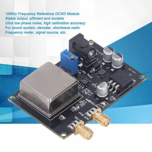 Módulo de Referencia Estándar de Frecuencia OCXo 10 MHz, Oscilador de Cristal de Alto Rendimiento para Instrumentos