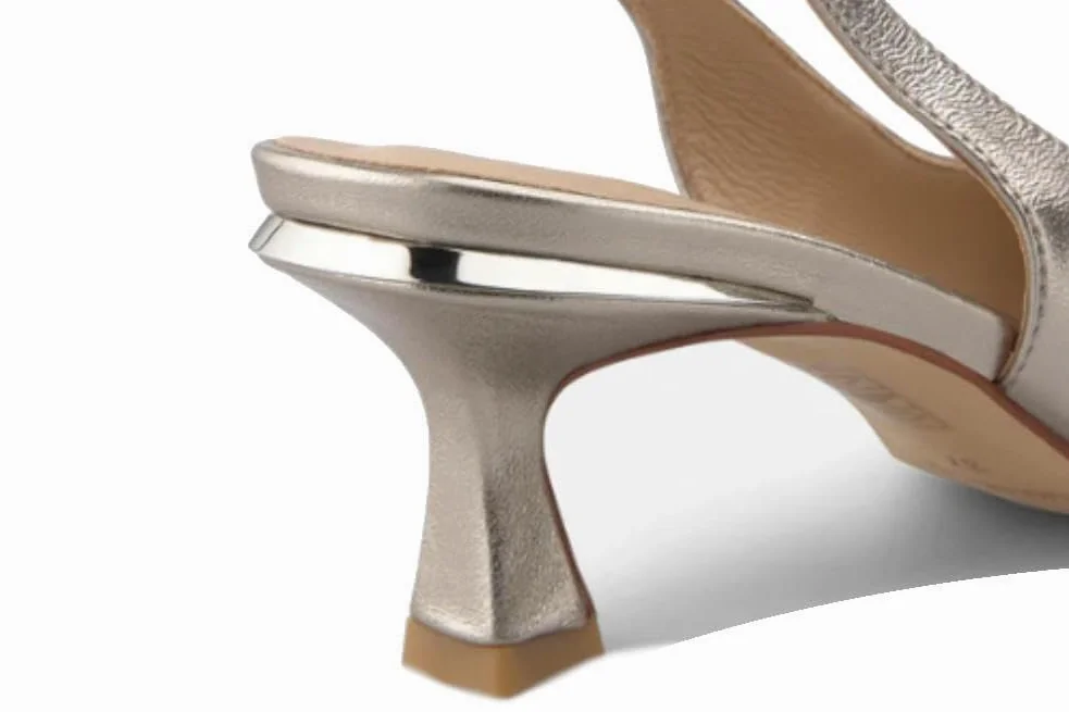 Zapatos de tacón Destalonados Alma en Pena V262202 en Color Bronce - Zapatos de Fiesta para Mujer - Mujer