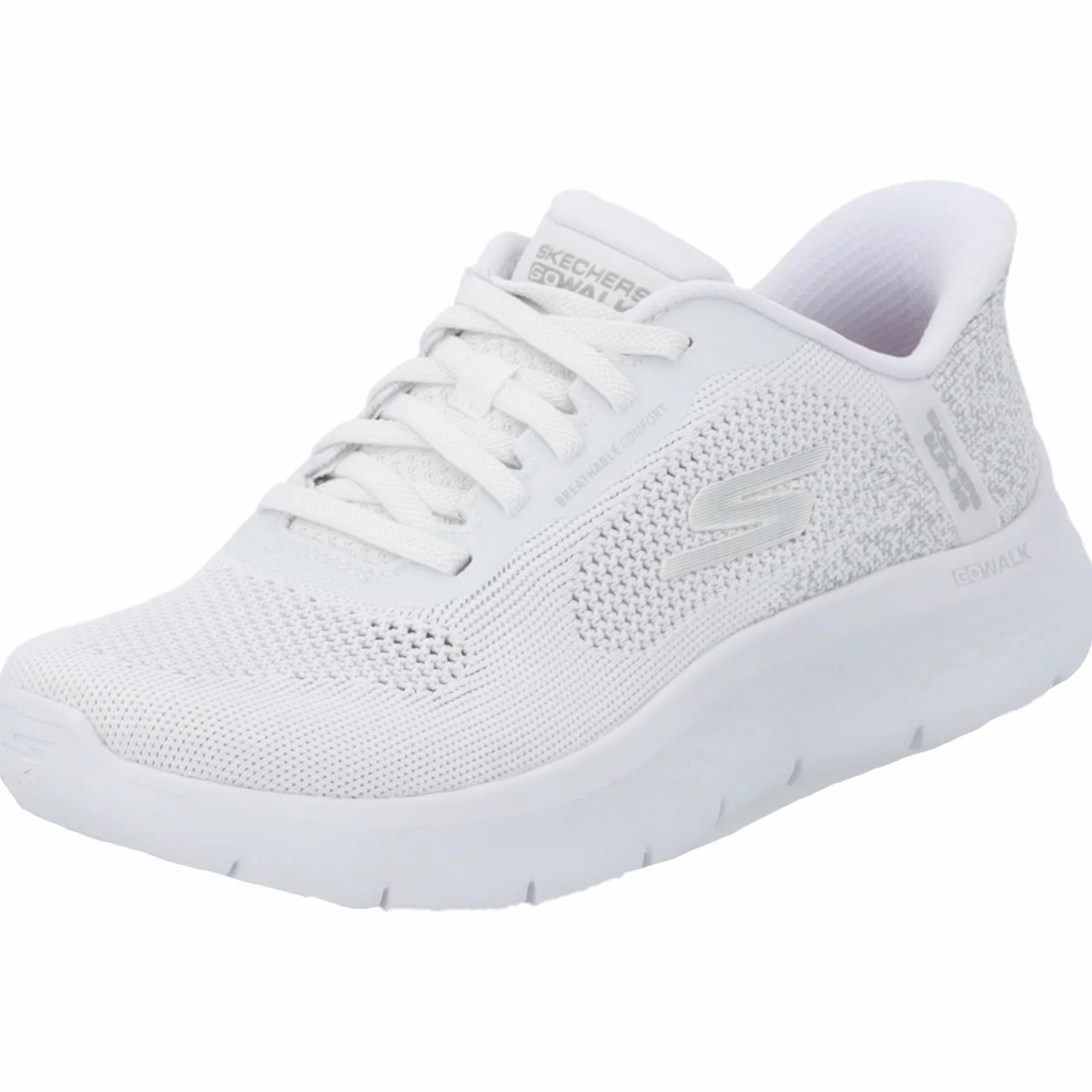Skechers Zapatilla Deportiva Slip-INS GO Walk Flex BLNCA
