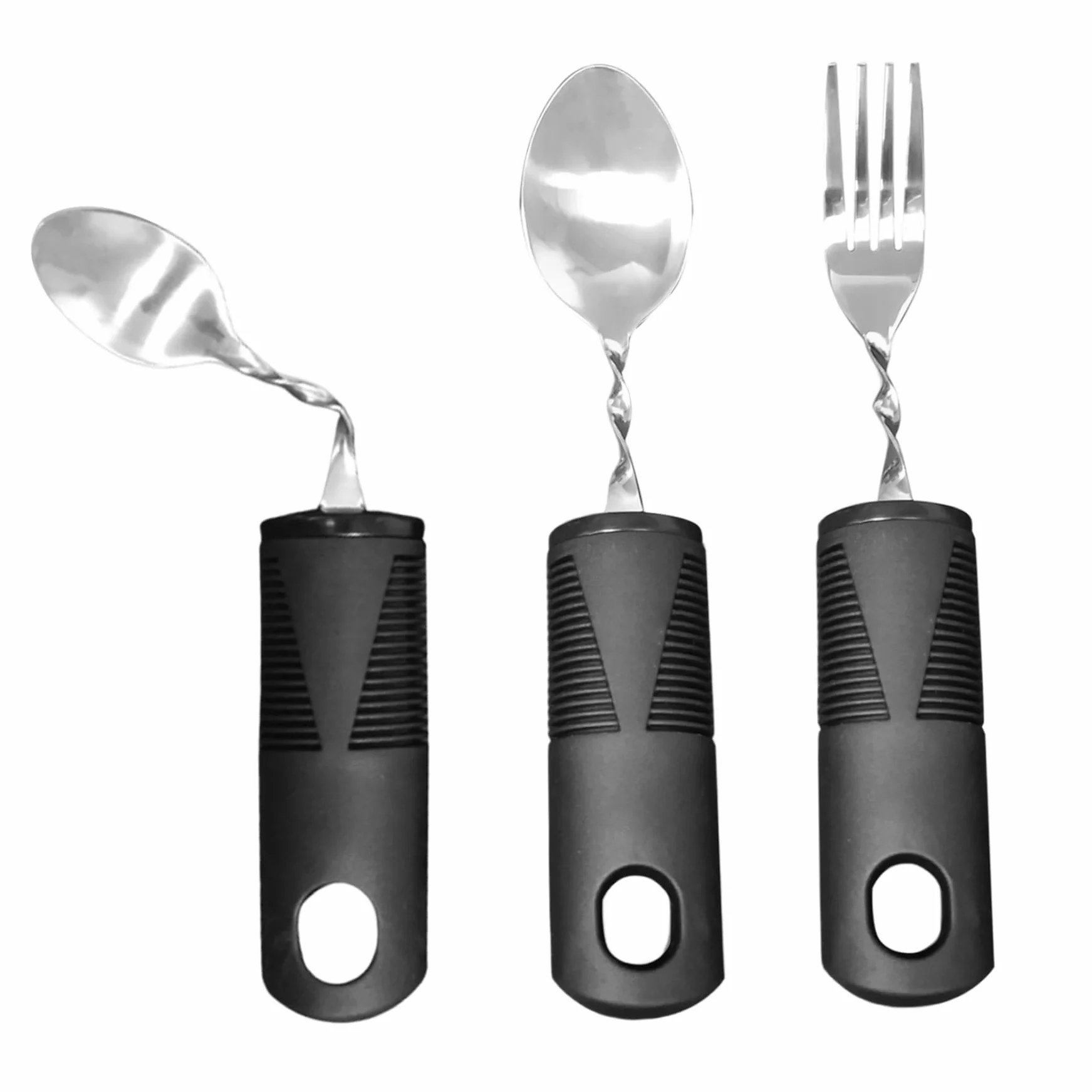 Utensilios adaptativos 3pcs Espejo de acero inoxidable pulido flexible cubiertas curvas portátiles