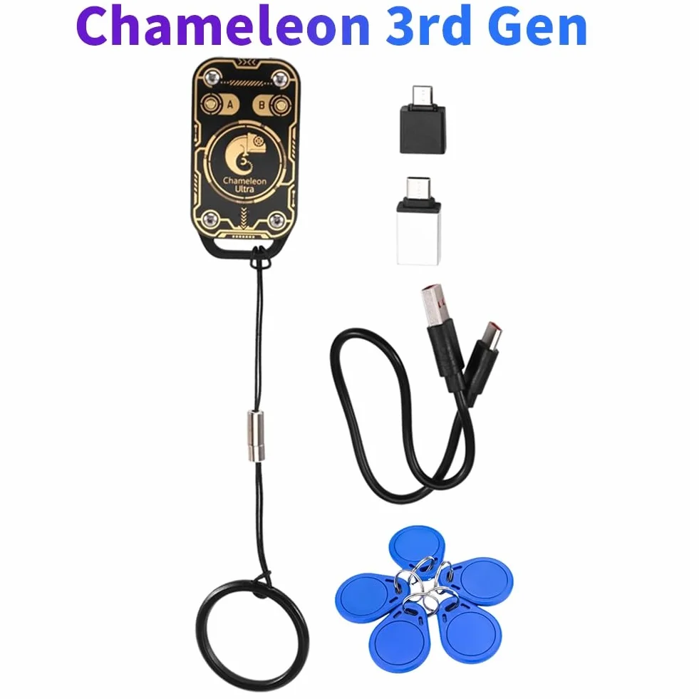 Emulador de Tarjeta Inteligente RFID Chameleon Ultra V3.0 Copiador NFC 125kHz 13.56MHz