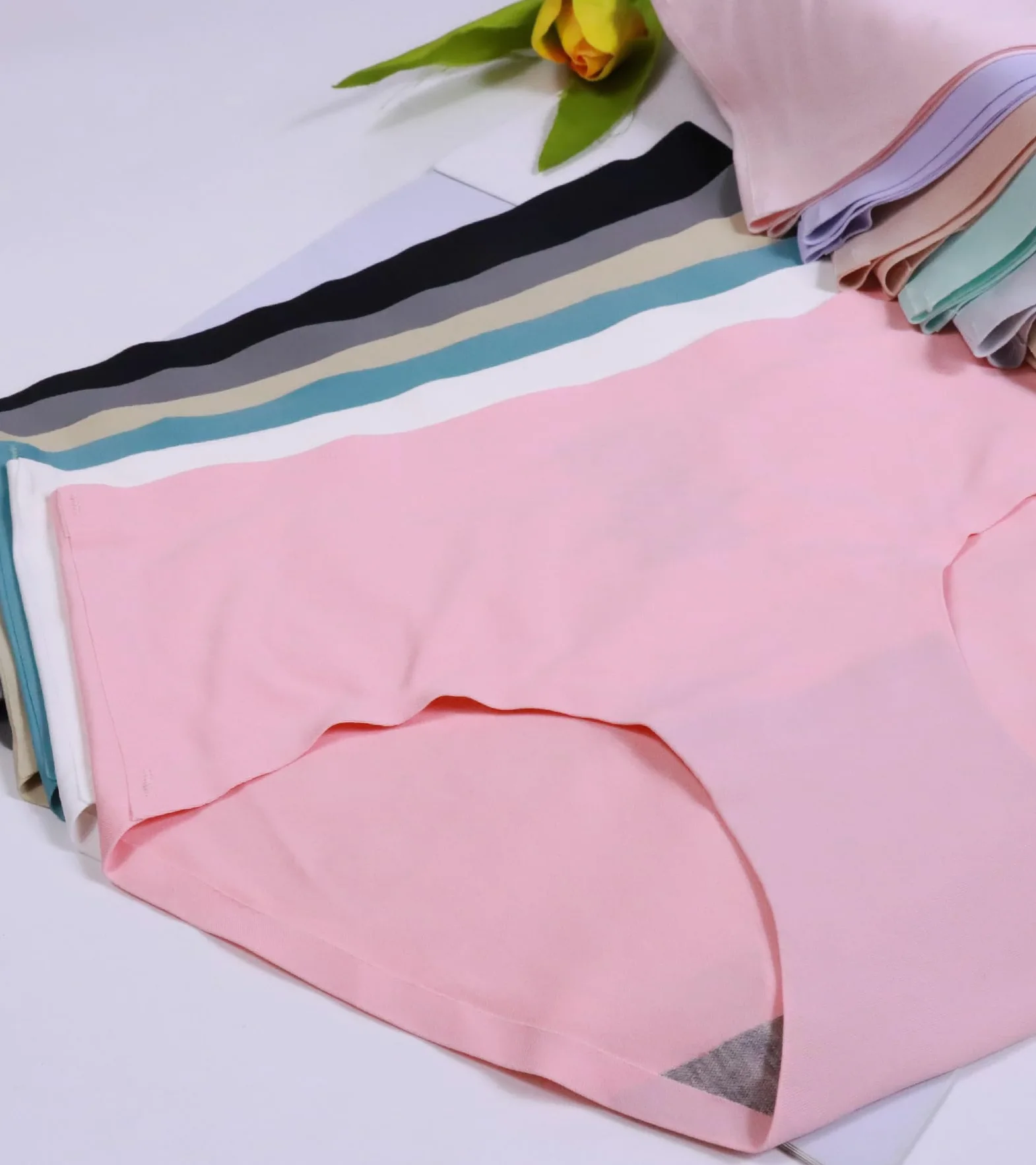 Ropa interior sin costuras para niñas adolescentes, ropa interior para niñas grandes, moda y cómoda, paquete múltiple
