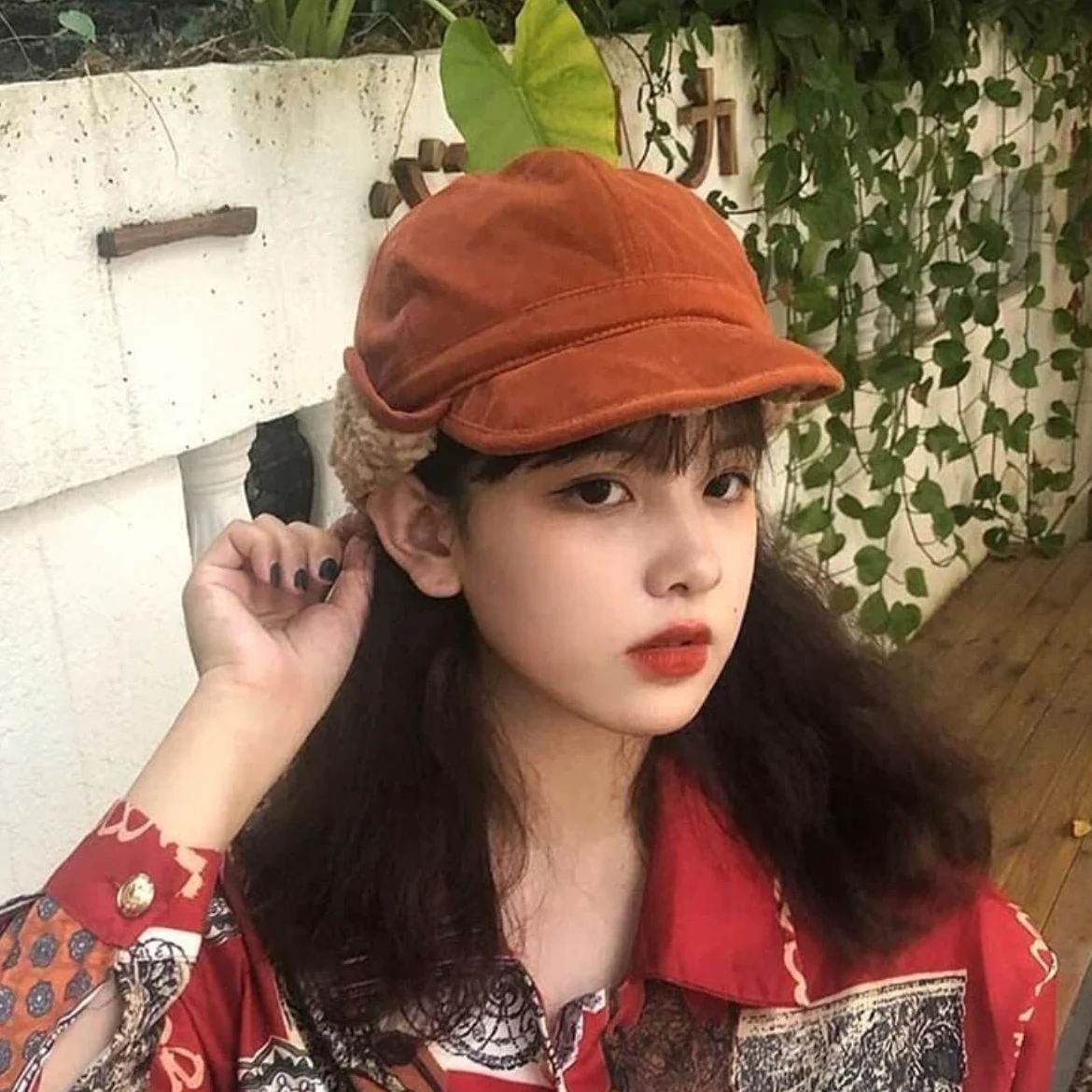 Gorro de Lana de Invierno para Mujer, cálido, para Deportes al Aire Libre, Golf, béisbol, Gorras para Hombre, Orejeras Gruesas (Talla única)