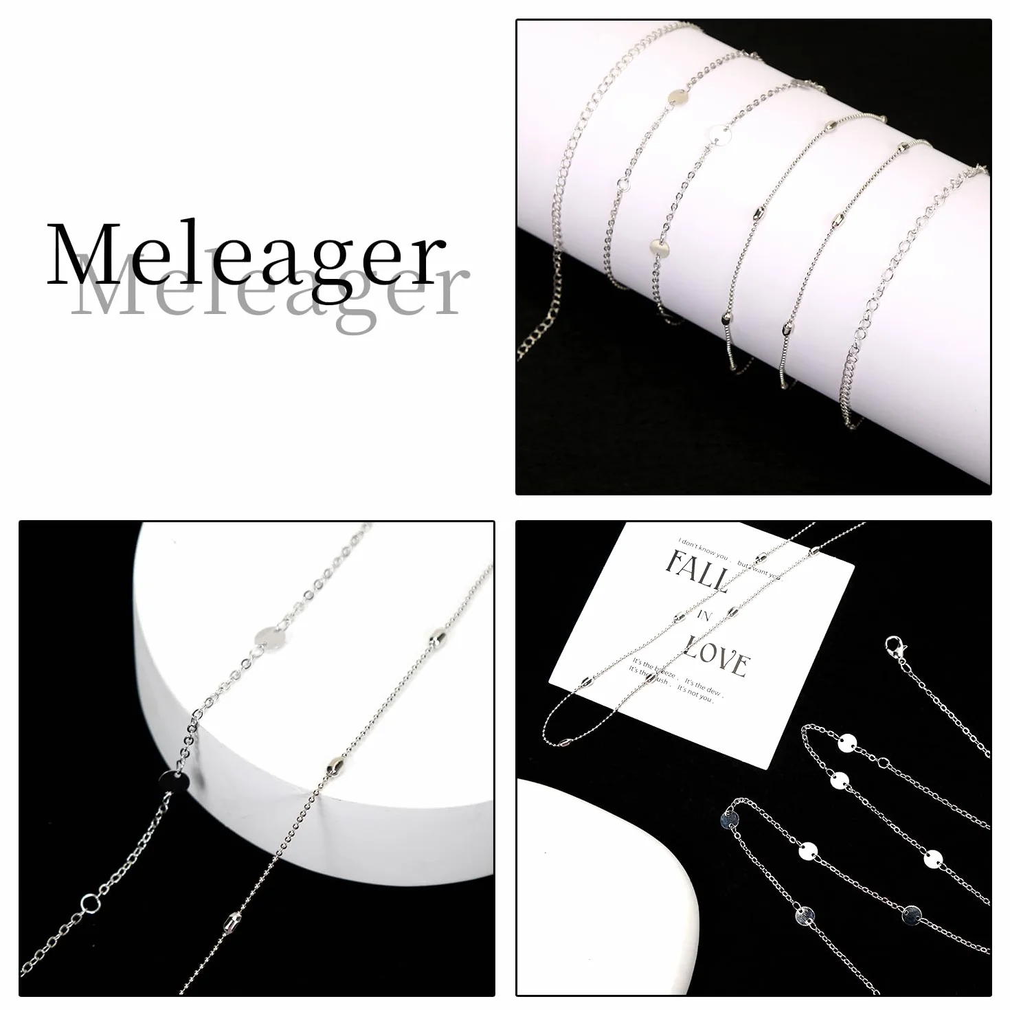 2PCS Cadena Cintura, Impermeable Belly Chain, Ajustable Body Chain Mujer, Joya para el Cuerpo