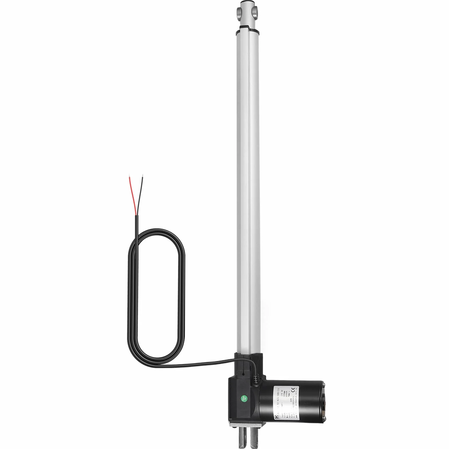 Justech DC 24V Actuador Lineal Motor 6000N 500mm Abridor Eléctrico de Puerta