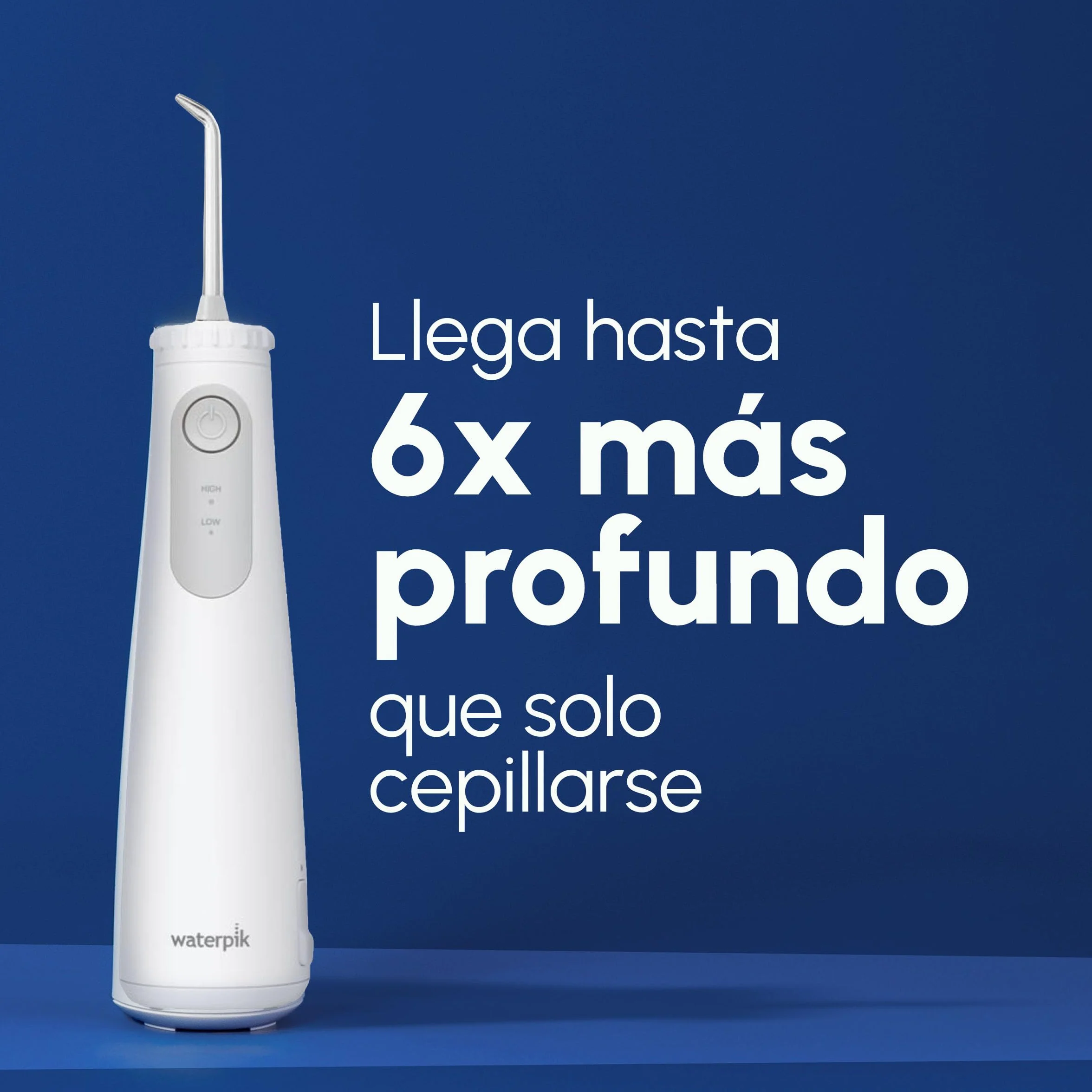 Waterpik Cordless Pearl irrigador dental portátil recargable resistente al agua
