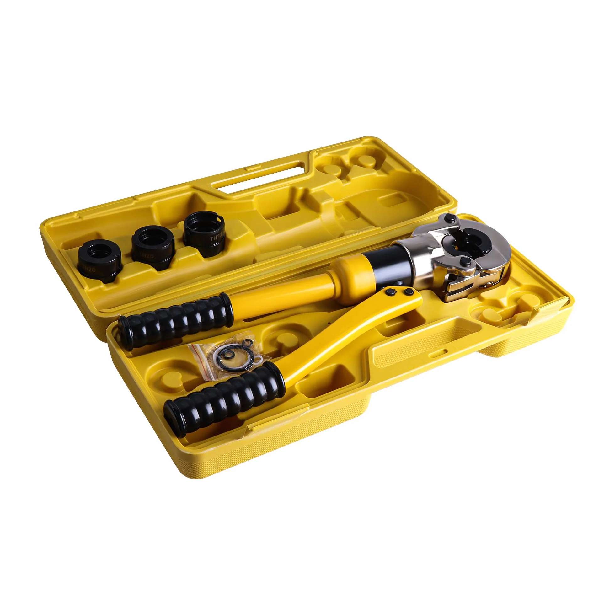Herramienta de engarzado PEX 6T 16-32 mm con barra TH contorneada