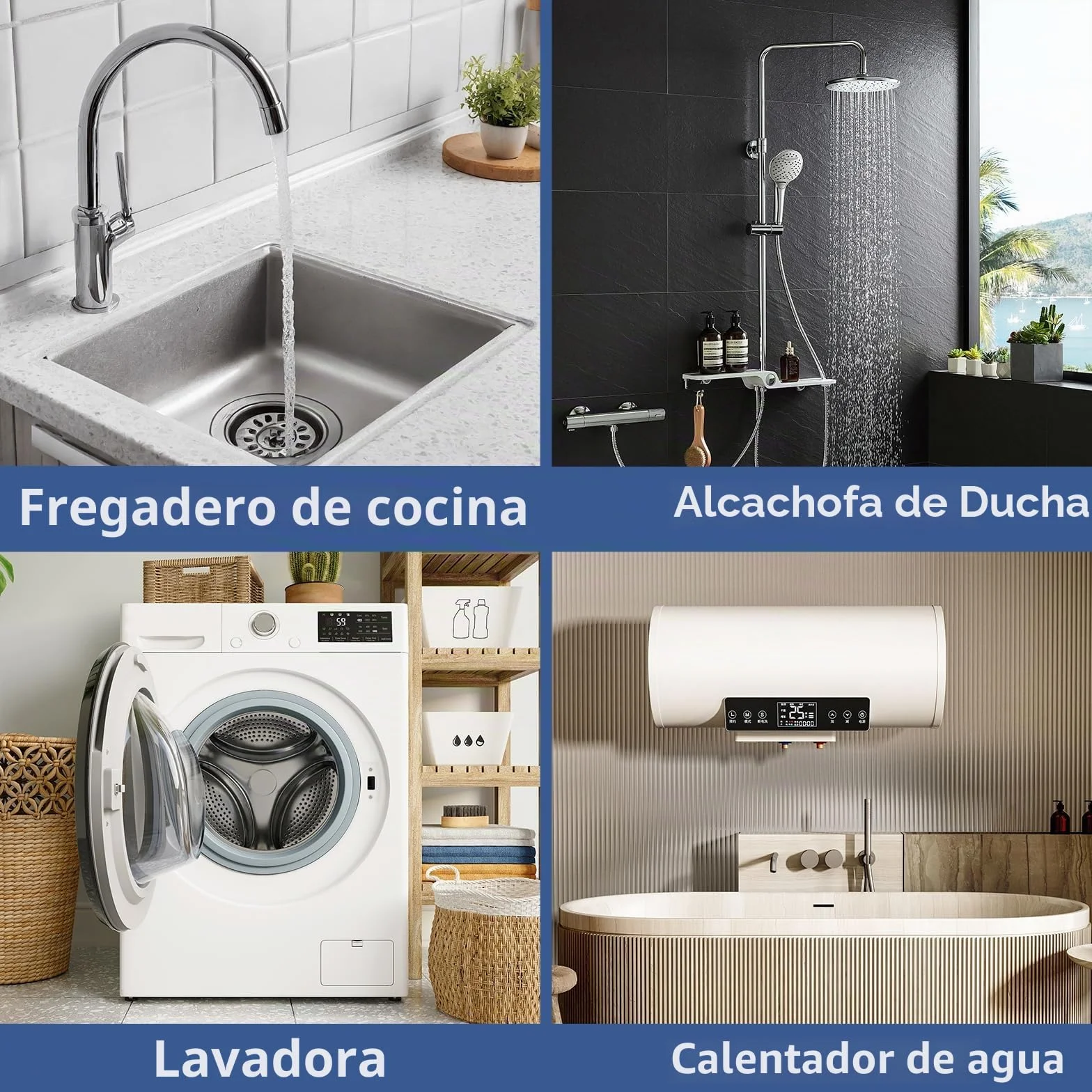 Junta Desague Fregadero 40mm 45mm 56mm 18 Piezas Juntas Planas y Cuñadas