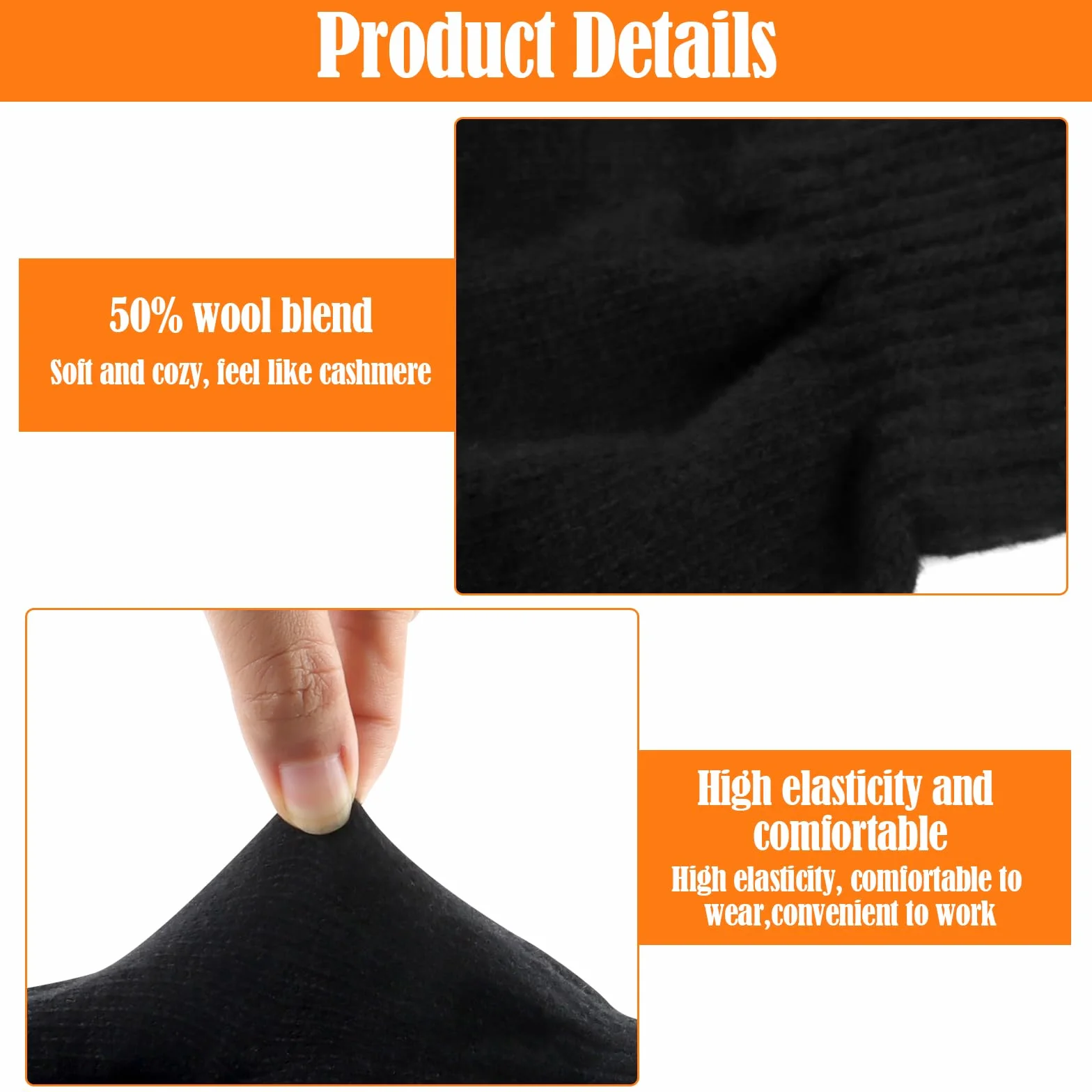Talifoca Guantes térmicos con pantalla táctil para mujer y hombre, forro polar cálido para esquí, ciclismo, trabajo
