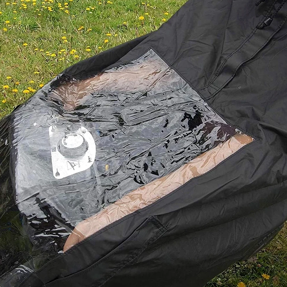 Chubasquero for bicicleta eléctrica, poncho de lluvia con capucha, poncho de lluvia impermeable for scooter de movilidad, impermeable grande a prueba de viento for scooter, cubierta for lluvia reutili