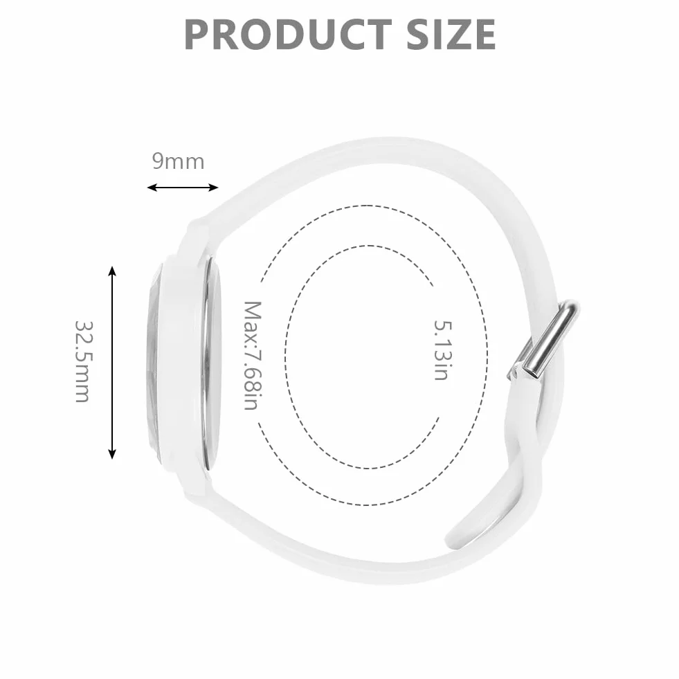 OFFCUP Reloj para Mujer Con Correa de Silicona, Deportivo de 38mm, Analógico de Cuarzo Con Esfera de Fácil Lectura, de Pulsera para Enfermeras, Estudiantes y Niñas