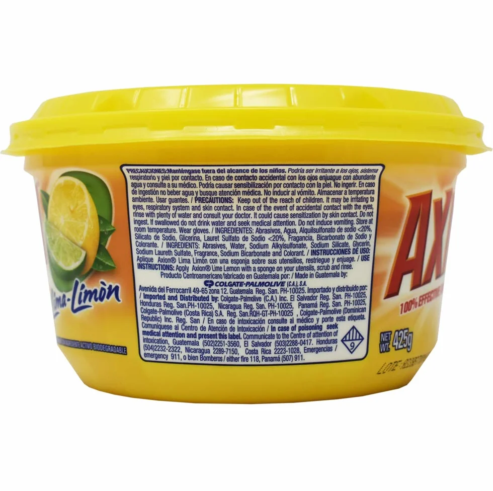 Axion El Verdadero Arrancagrasa Lima-Limon 850G