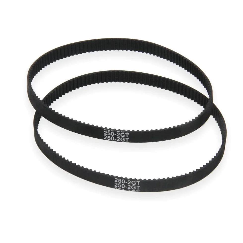 Polea de correa dentada GT2 de aluminio 20-80 dientes 10mm 6mm 2 unidades