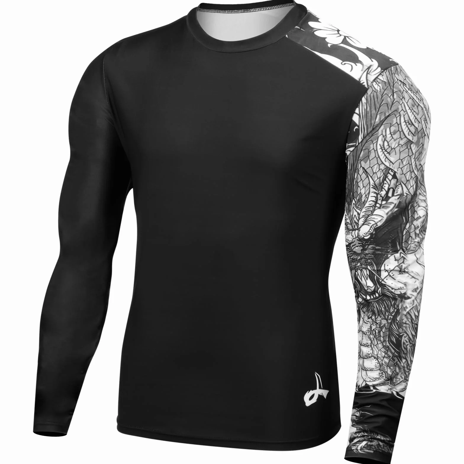 Camiseta Proteccion Solar Hombre Manga Larga UPF 50+ Anti UV Secado Rápido para Surf Natacion Running