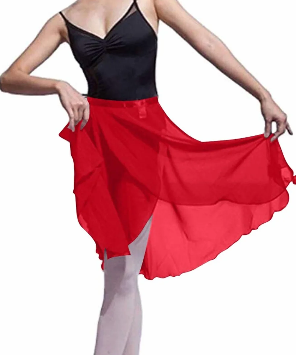 HOEREV Adulto Envoltura Envuelta Falda de Ballet Danza de Ballet Dancewear