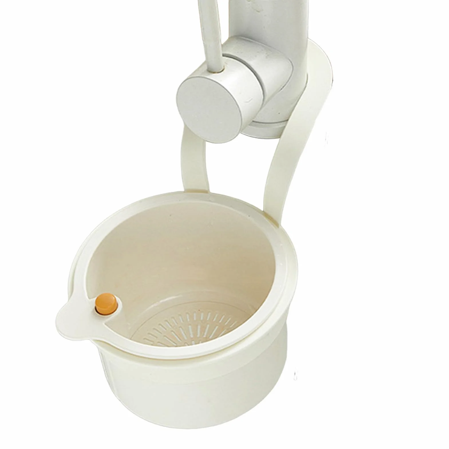 Colador de cesta para fregadero, filtro de drenaje de alimentos colgante multiuso