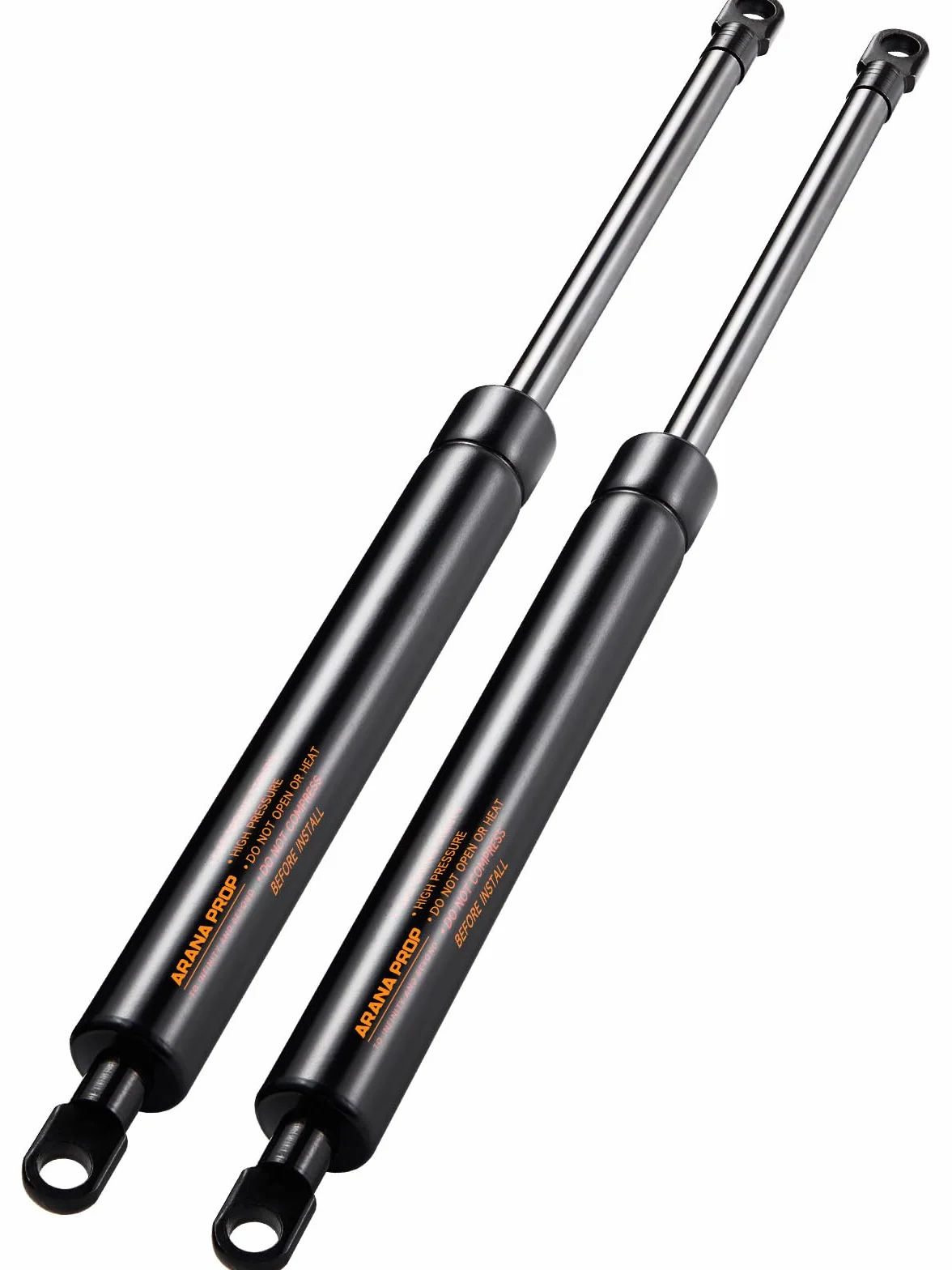 Resorte de Gas con Ojal 455MM 200N Muelle Hidráulico para Cama Abatible
