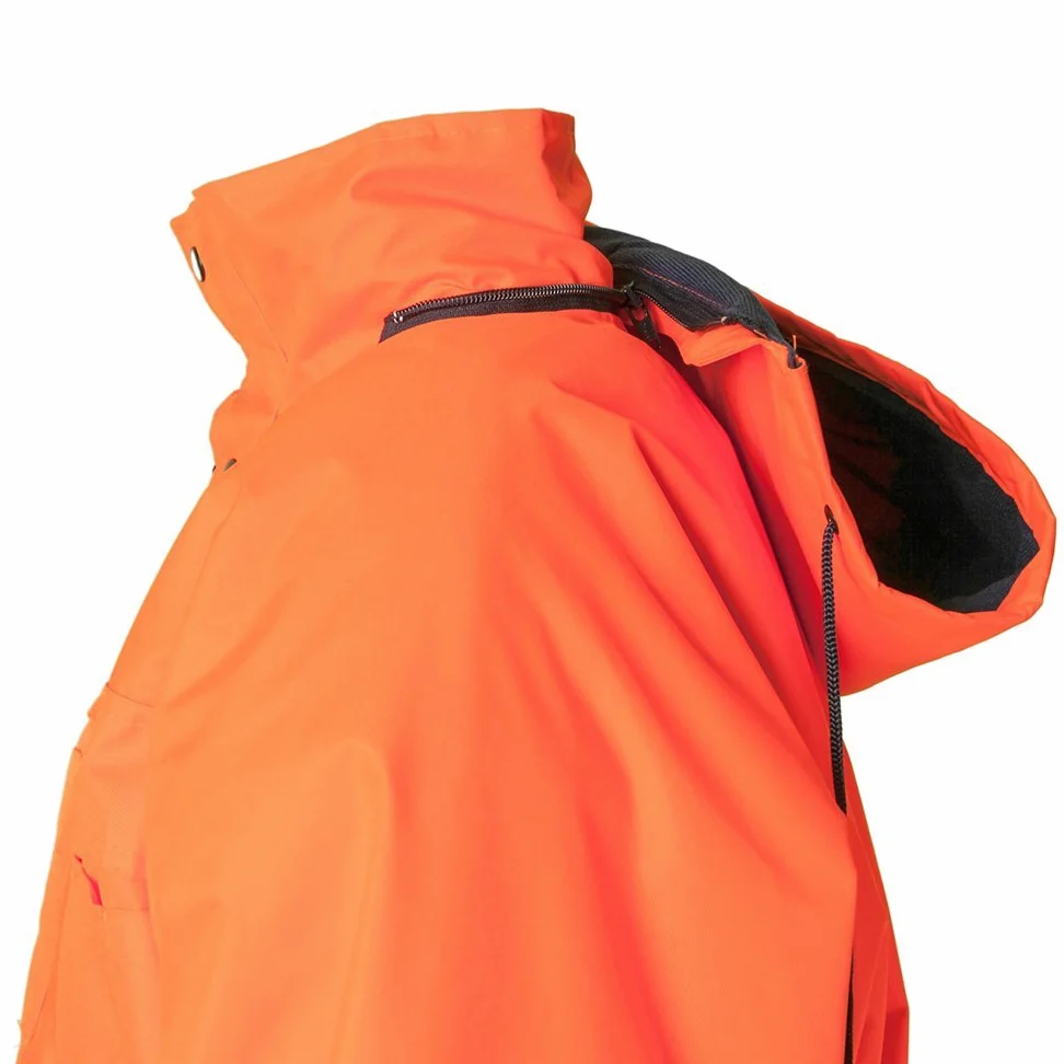 Planam 2056084 señalización – Parka talla 8 x l naranja/azul marino