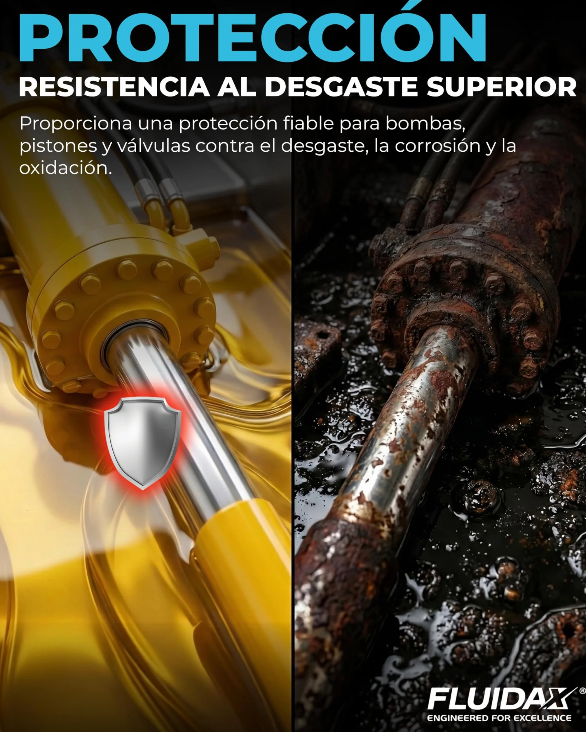 Aceite hidráulico ISO VG 32 HLP 1 litro lubricante mineral antidesgaste DIN 51524