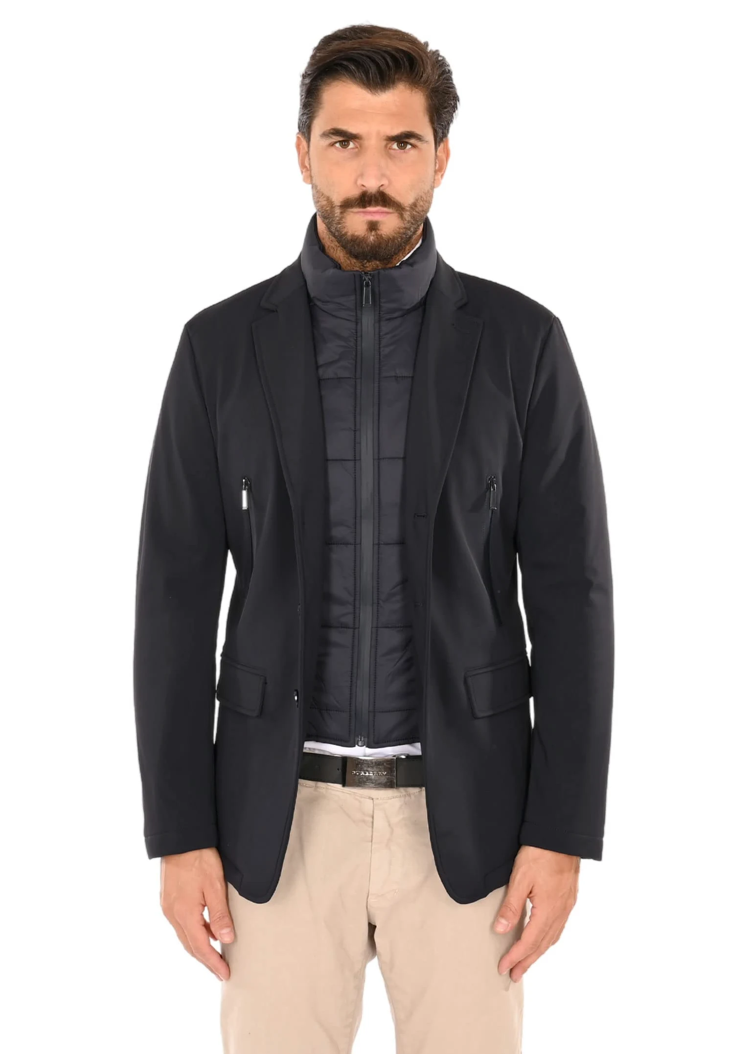 Ciabalù Chaqueta De Invierno Elegante Chaqueta Técnica Acolchada Con Arnés