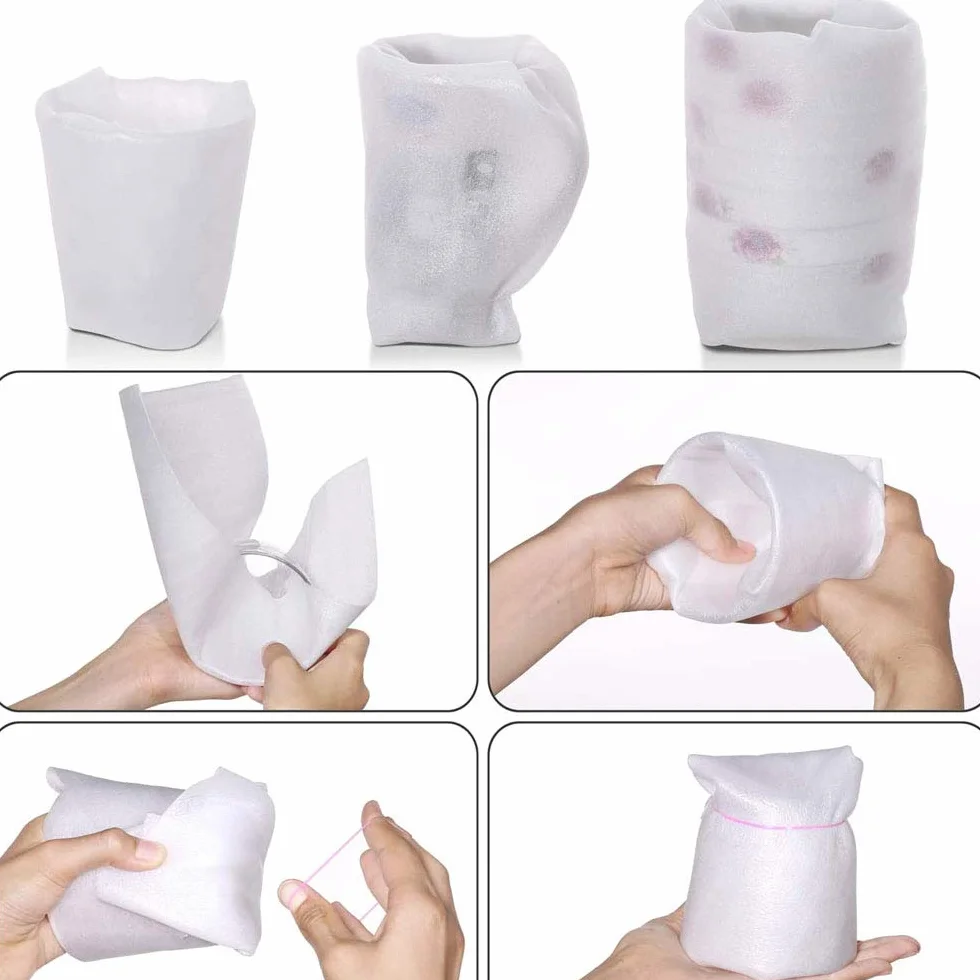 Bolsas de Embalaje de Espuma EPE Impermeable A Prueba Choques 50 Piezas para Vajilla Vasos Porcelana