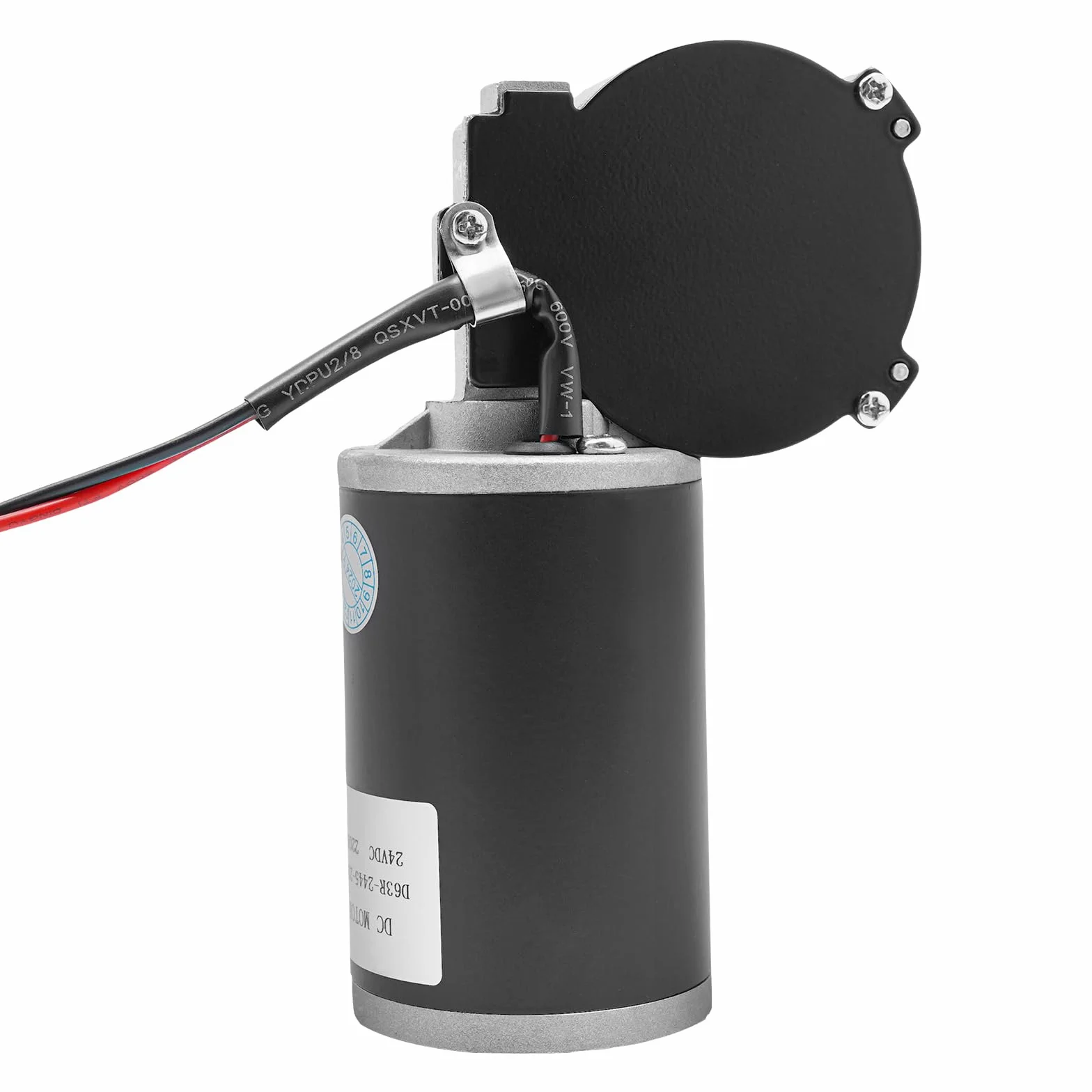 Motor de engranaje de 24 V CC, 45 W, alto par, limpiaparabrisas, engranaje síncrono eléctrico