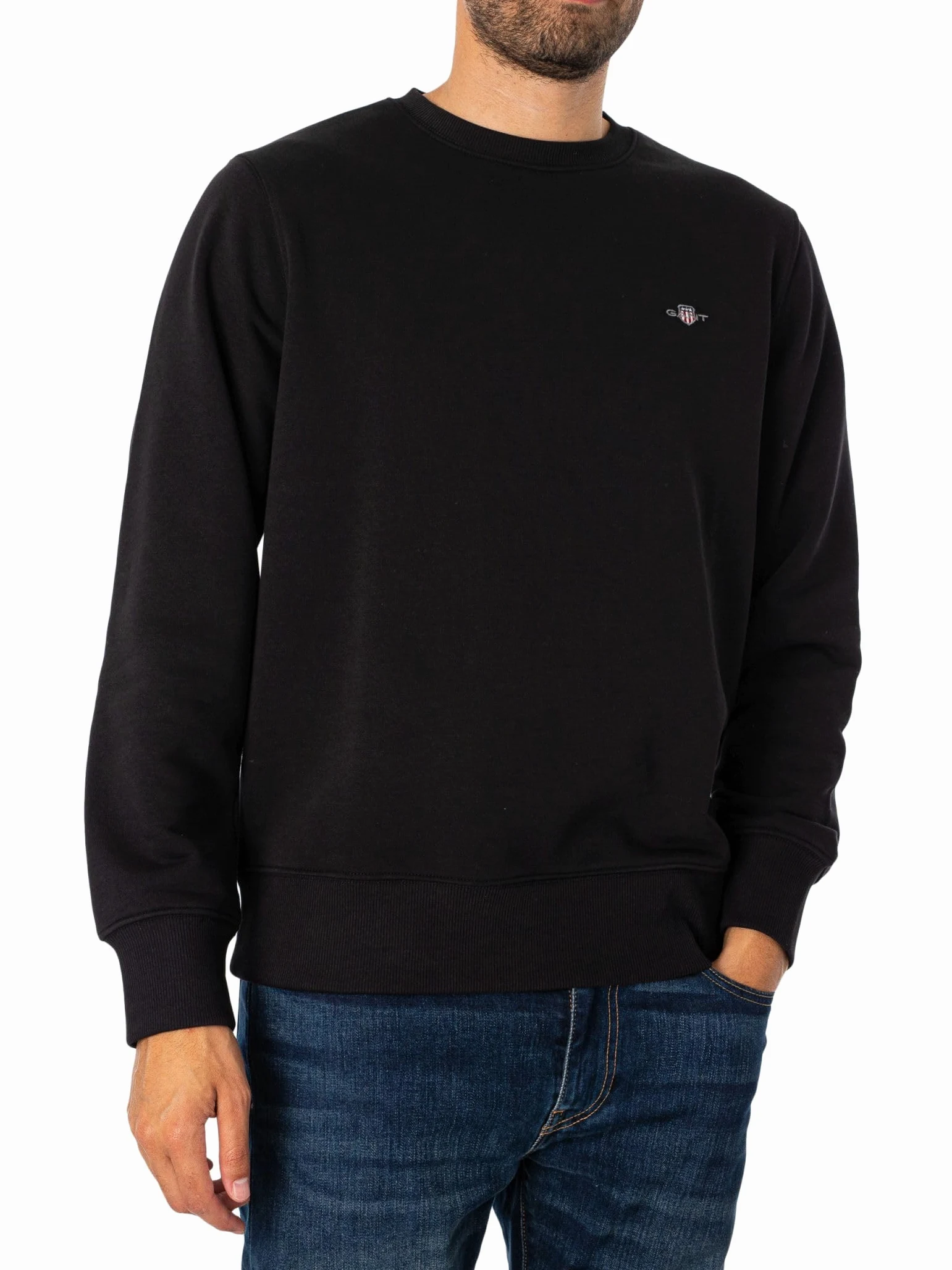 GANT Reg Shield C-Neck Sweat Sudadera Hombre