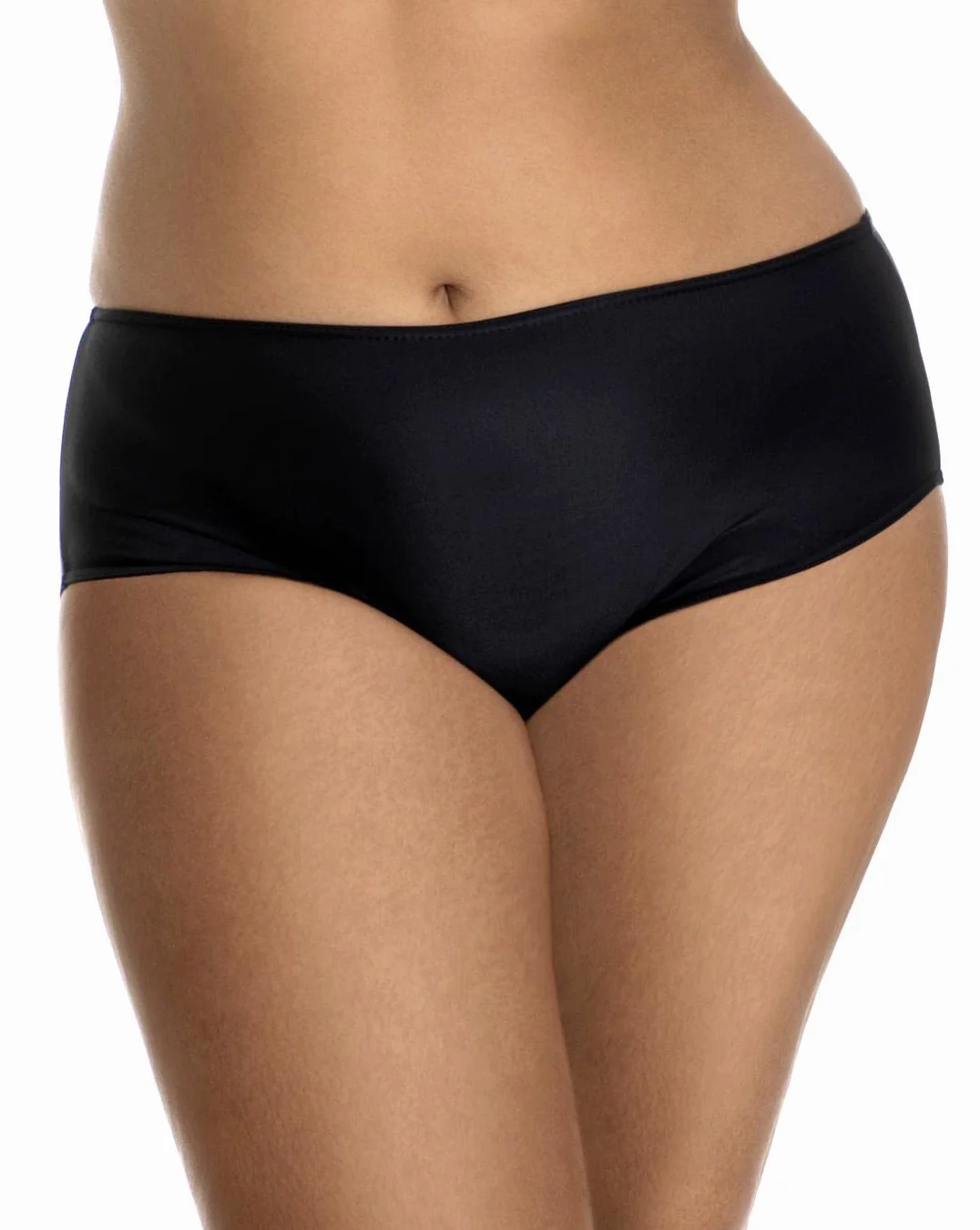 Aquarti Braga Mujer Talle Alto Bikini Clásica Colores Lisos