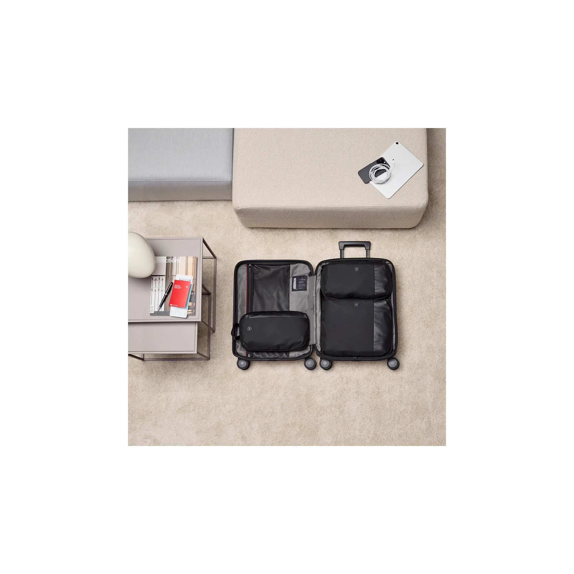 Victorinox Packing Cube Set Black ONE SIZE UNISEX