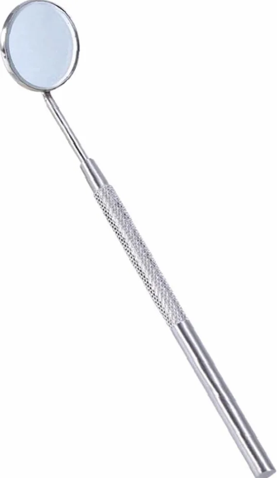 Mini tirador para espejo de boca de acero inoxidable para control de limpieza oral