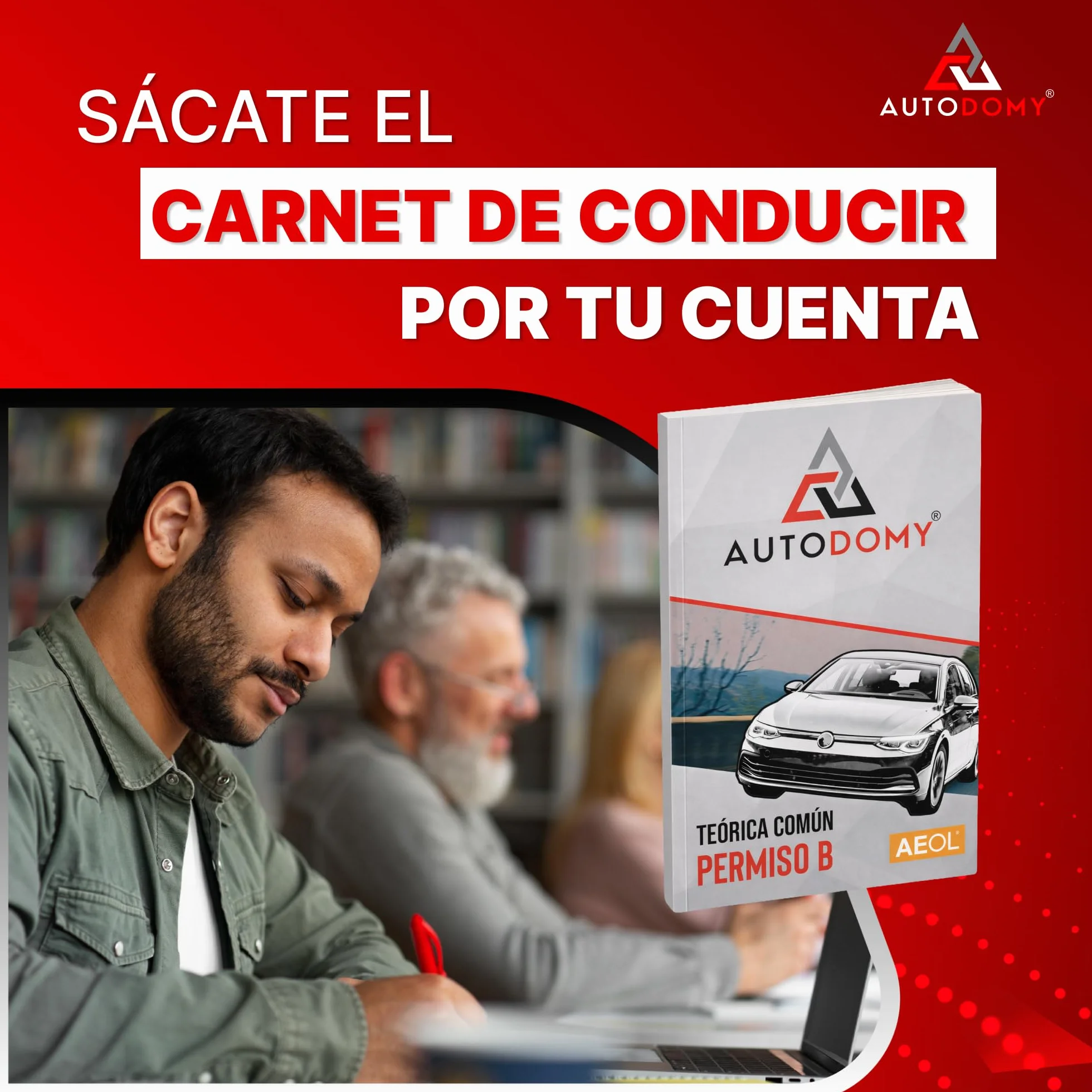 Autodomy AEOL Manual Permiso B. Teórica Común 2026