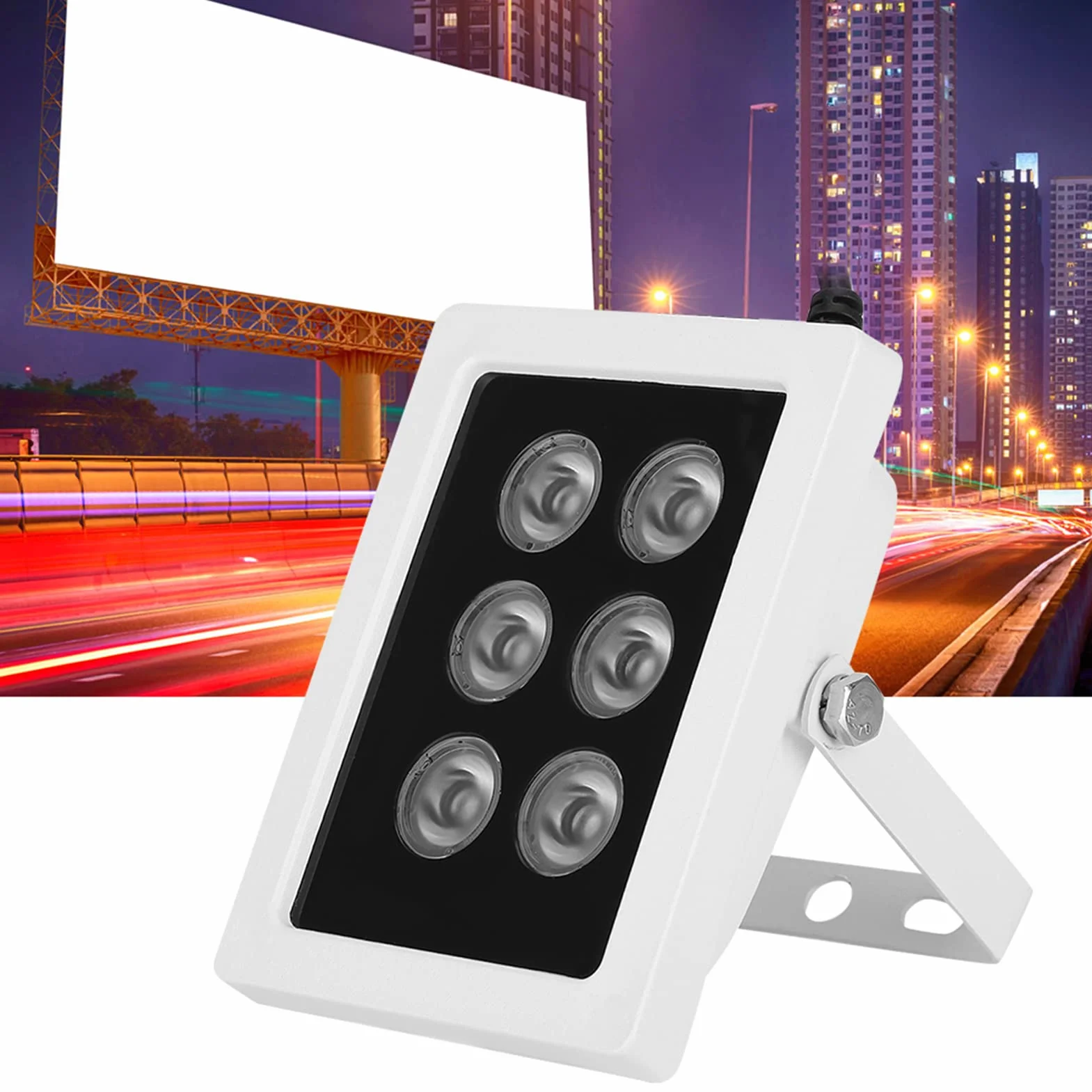 Iluminador IR DC12V 6W IP66 a Prueba de Agua para Cámara de Seguridad