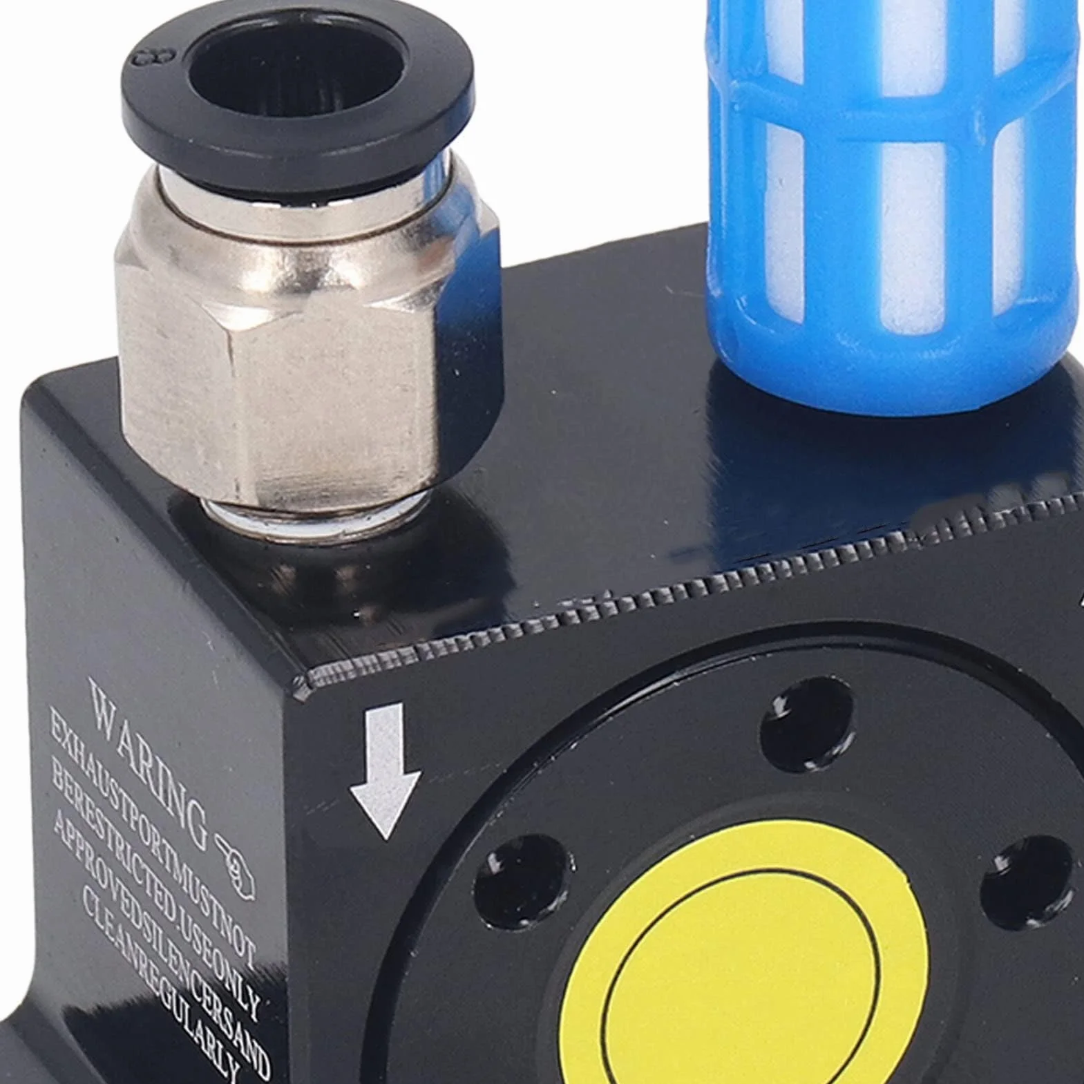 Vibrador de Turbina Neumática G1/8in, 130-210N Fuerza de Vibración, Alta Precisión CNC