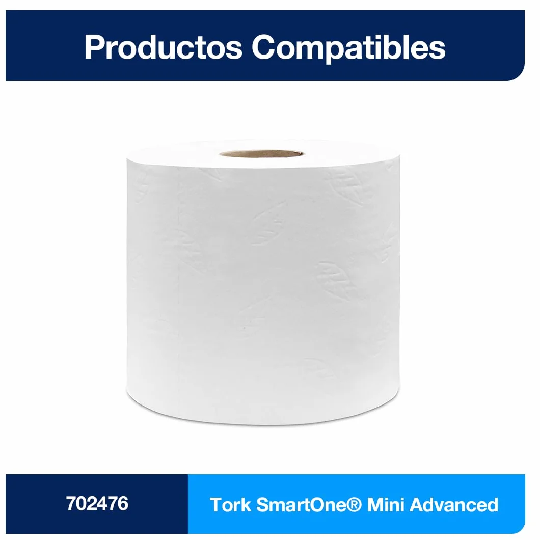 Tork SmartOne Mini Dispensador de Papel Higiénico Negro T9 681008 Alta Capacidad